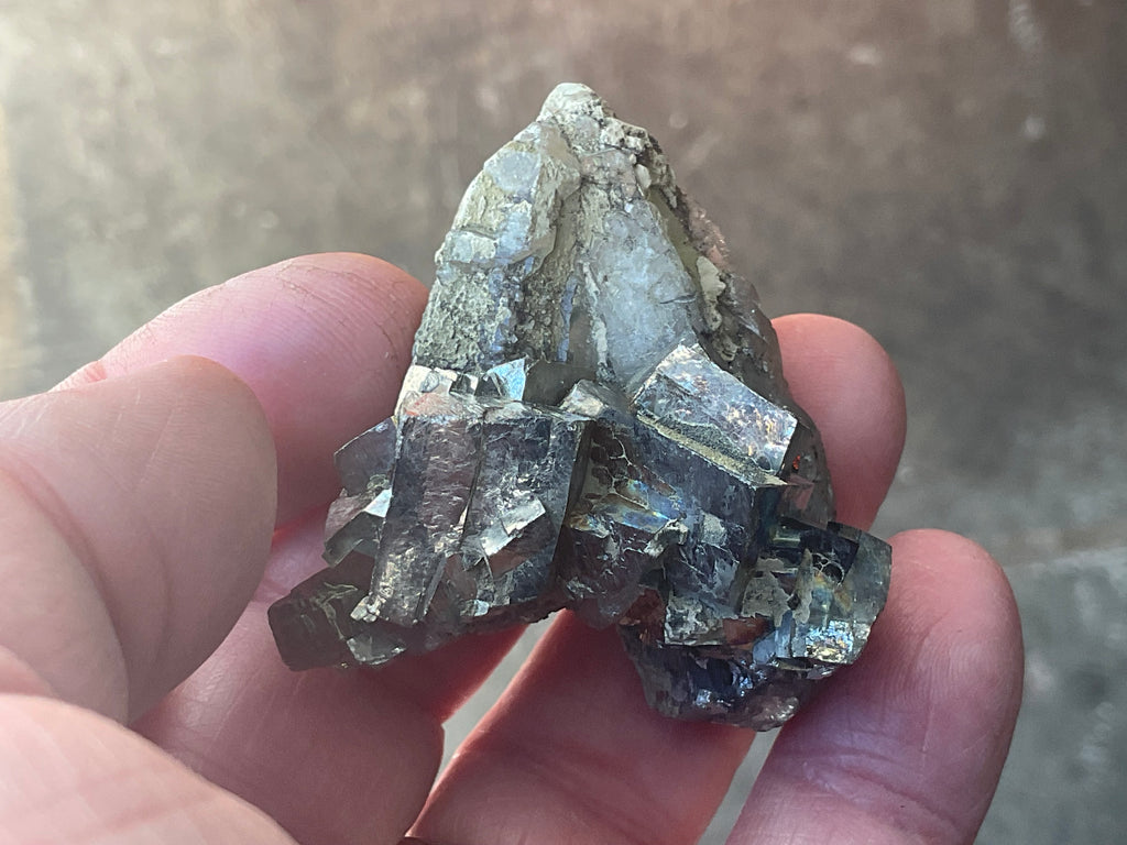 67g Quartz, Calcite and Arsenopyrite Specimen 3B