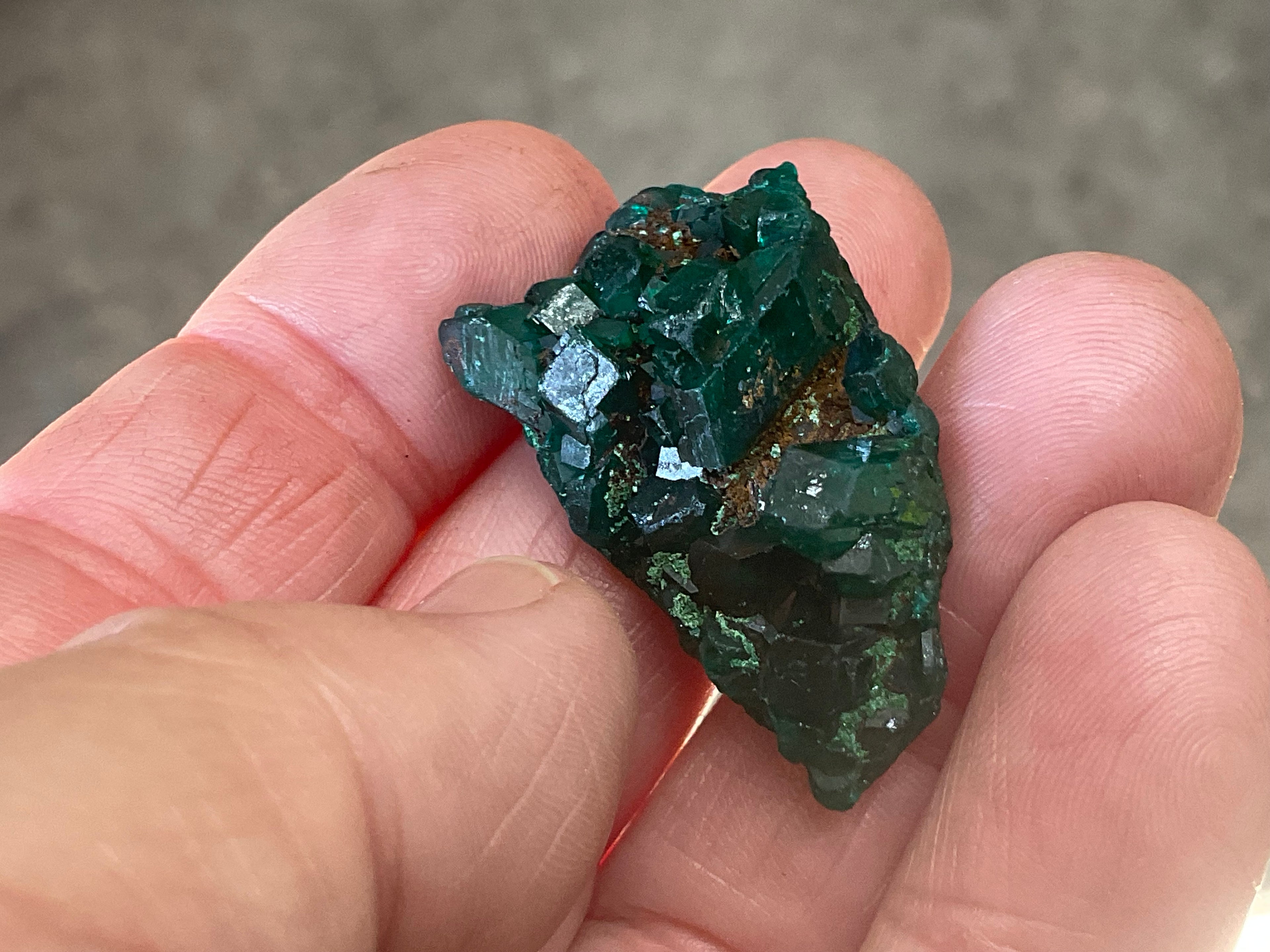10g Congolese Dioptase Specimen 7A