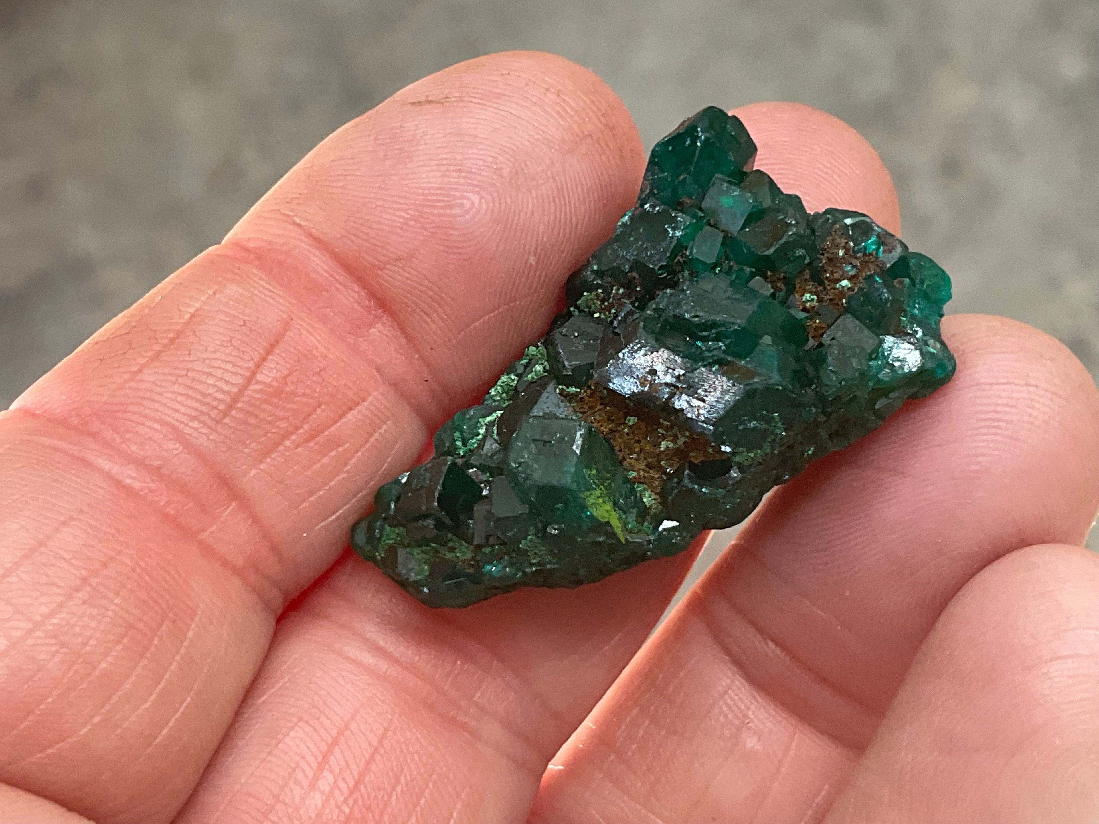 10g Congolese Dioptase Specimen 7A