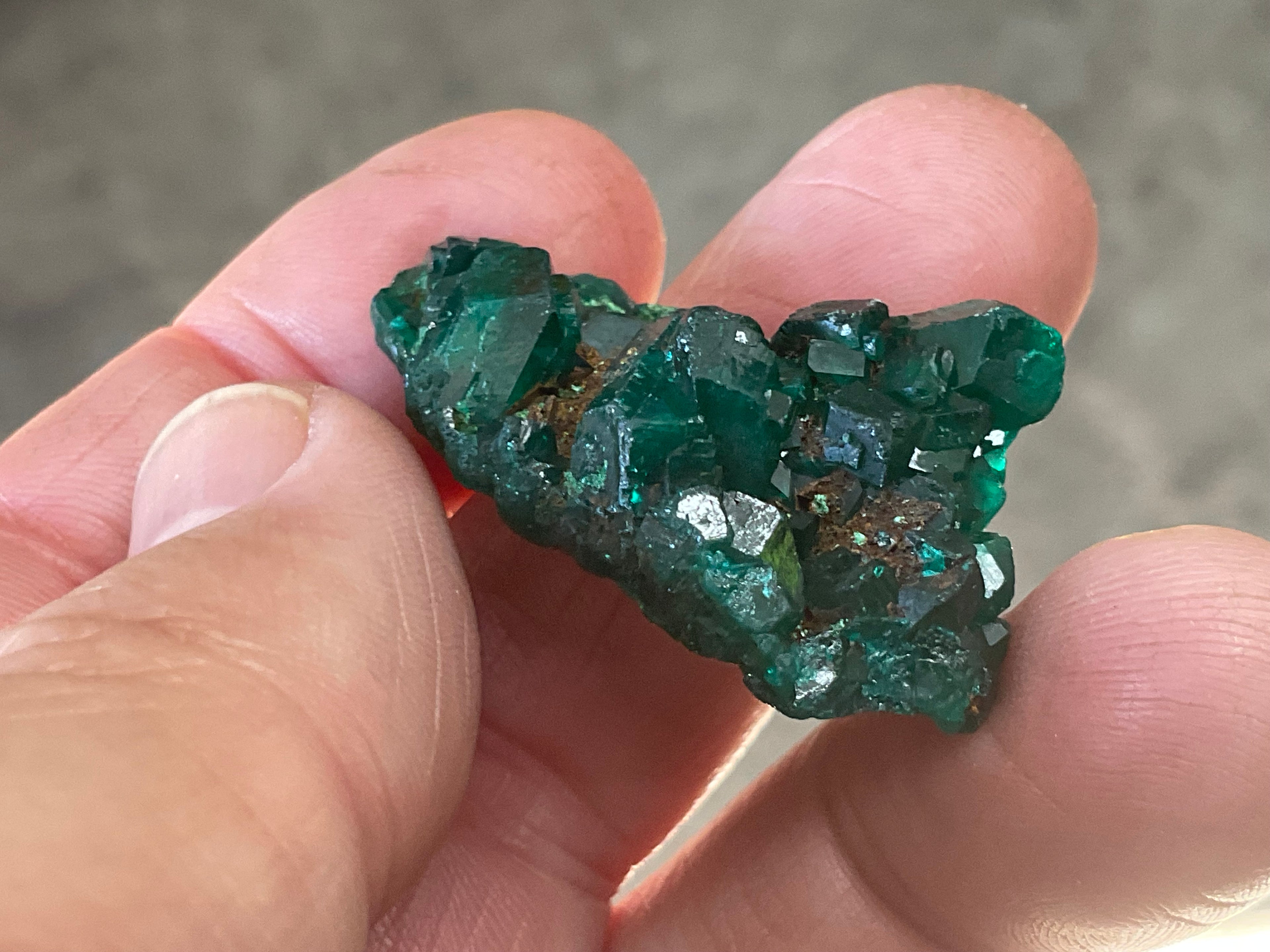 10g Congolese Dioptase Specimen 7A