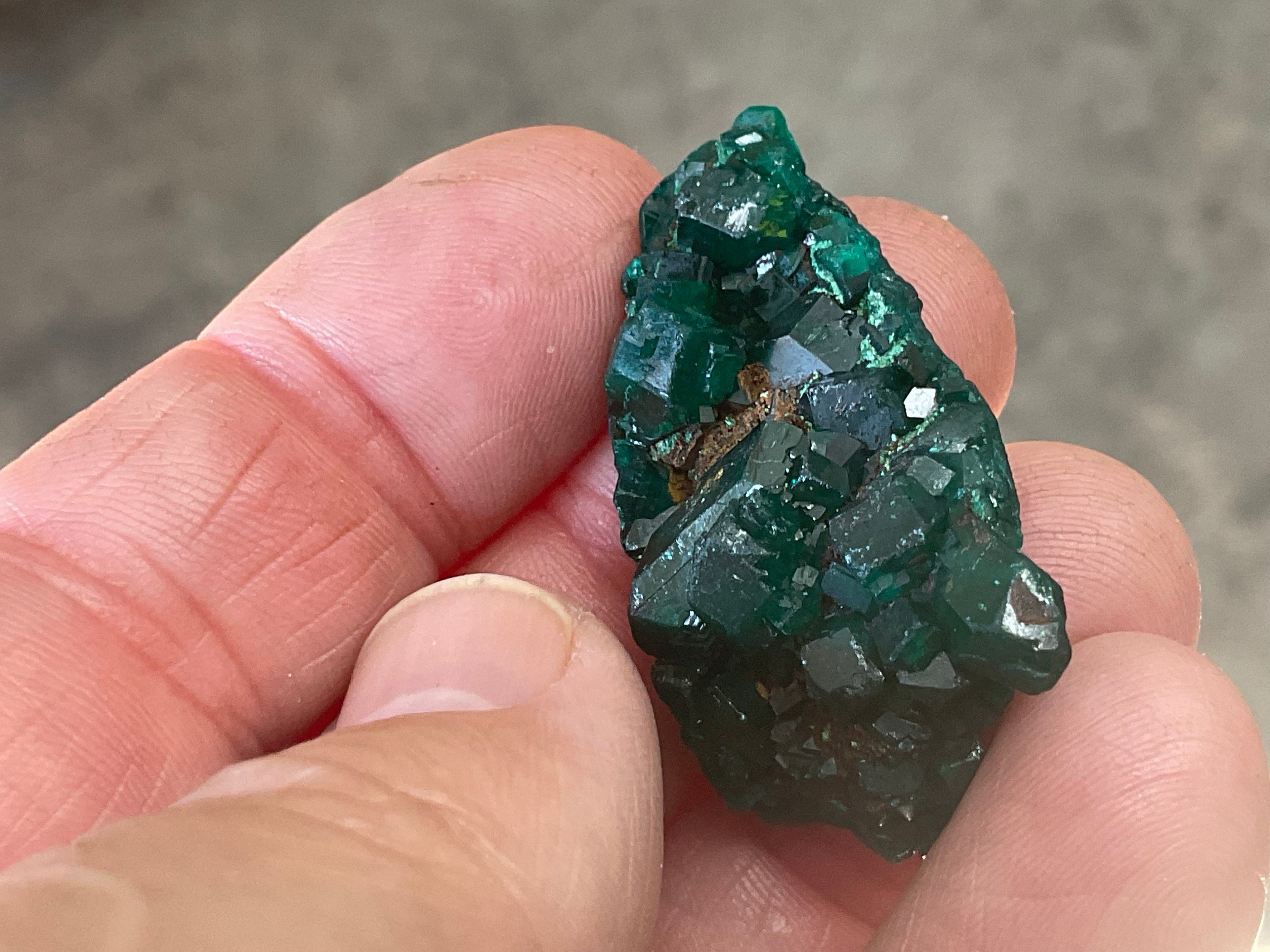 10g Congolese Dioptase Specimen 7A