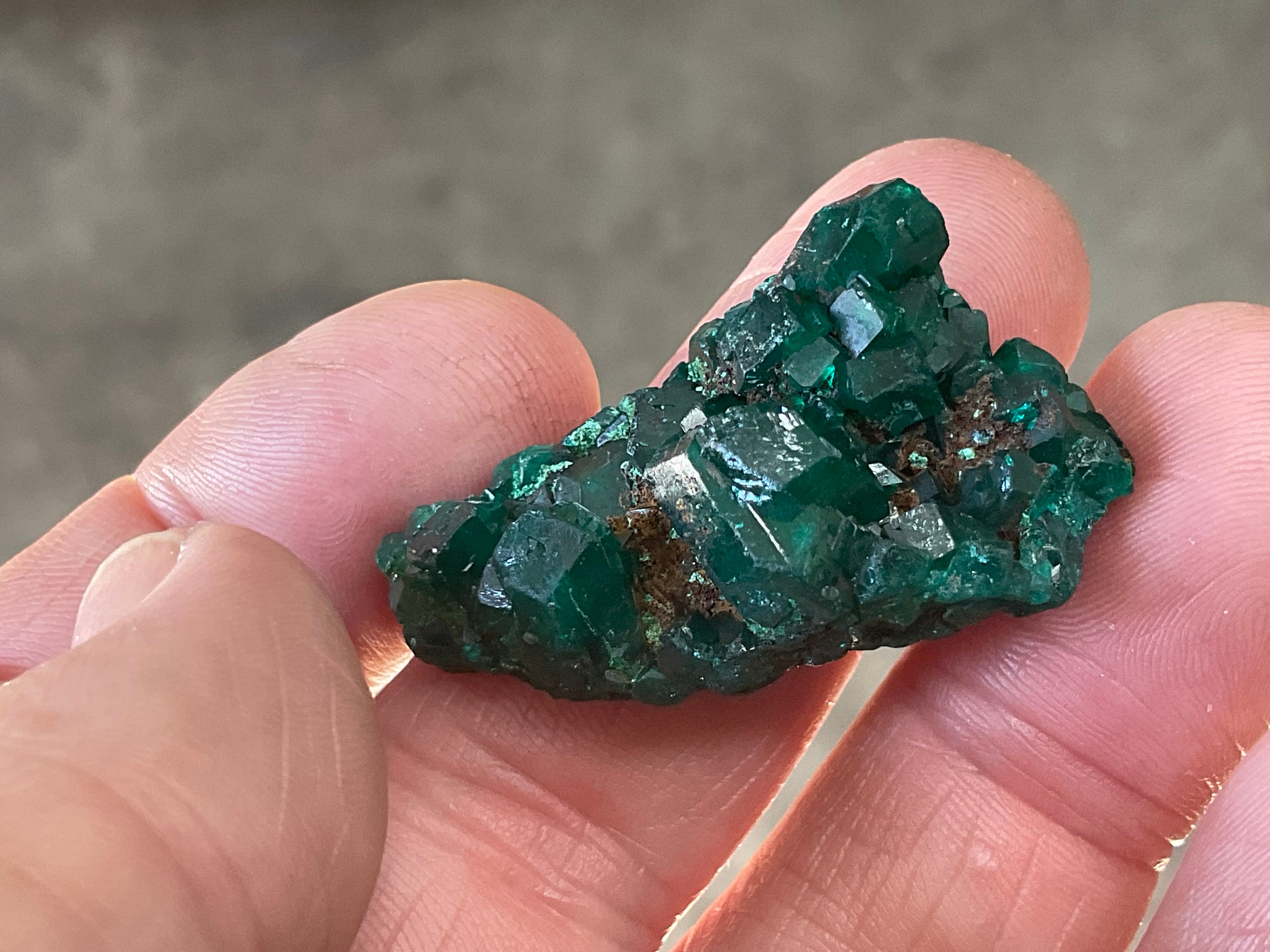 10g Congolese Dioptase Specimen 7A
