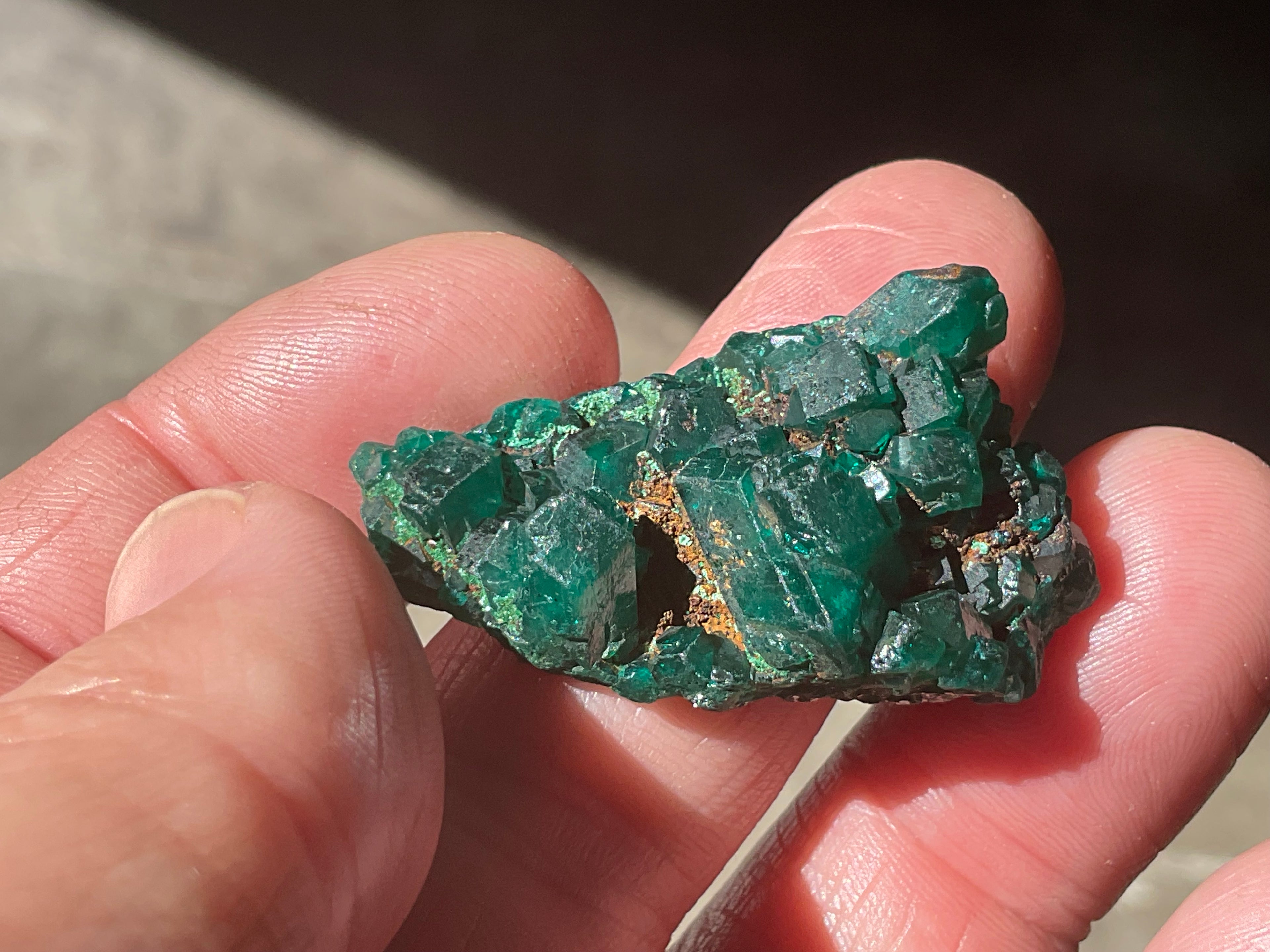 10g Congolese Dioptase Specimen 7A