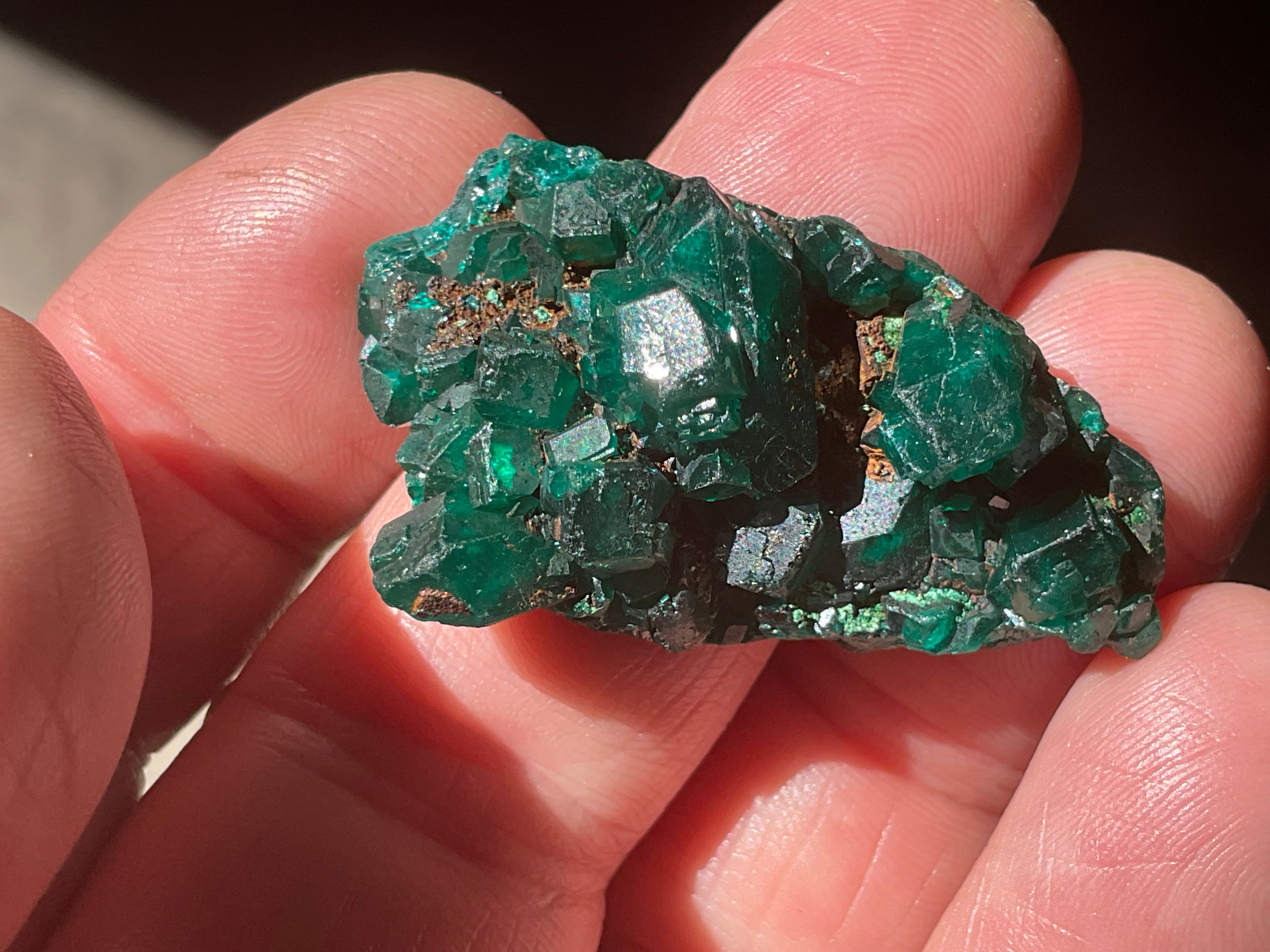 10g Congolese Dioptase Specimen 7A
