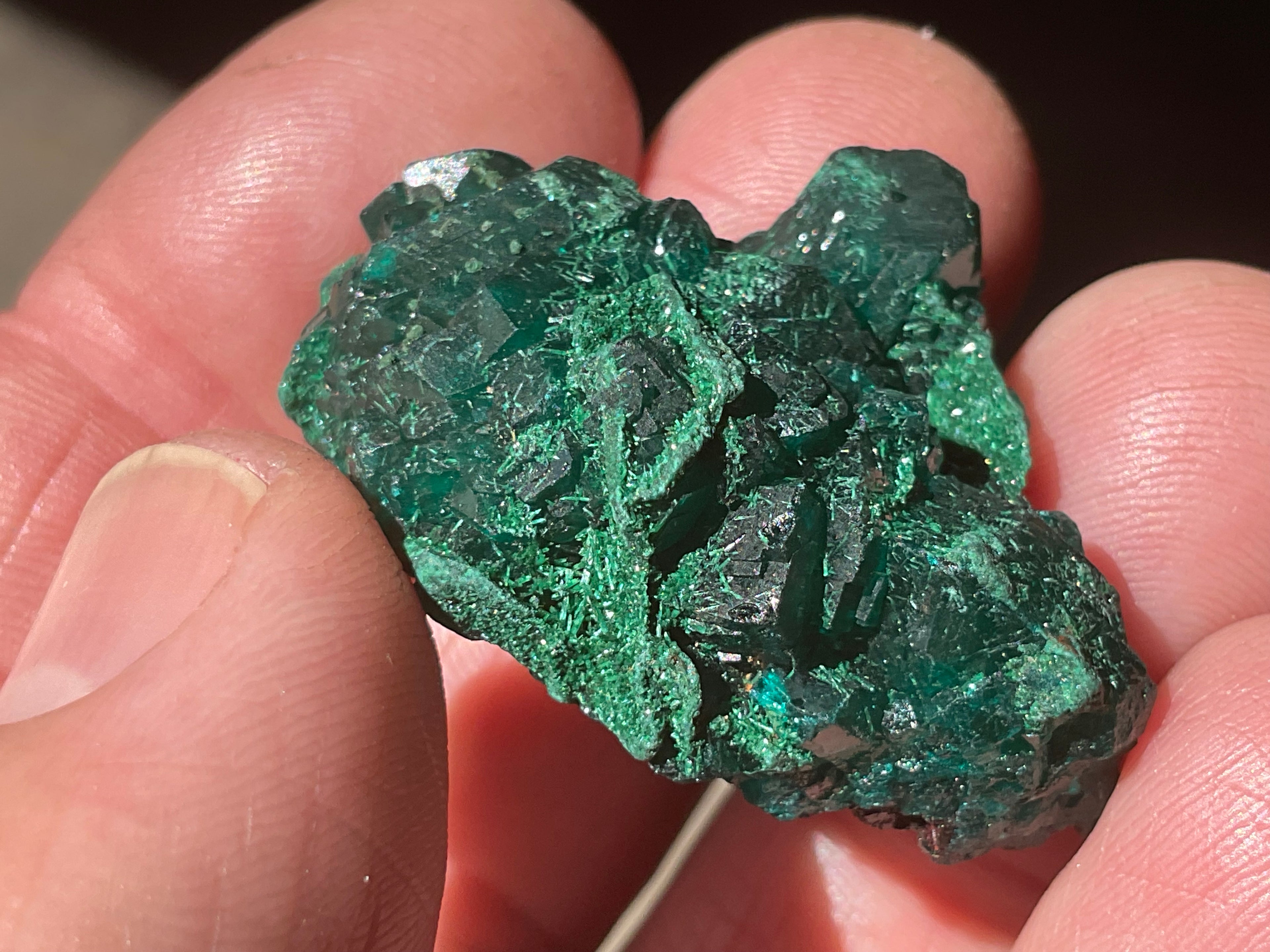 18g Congolese Dioptase Specimen 7C