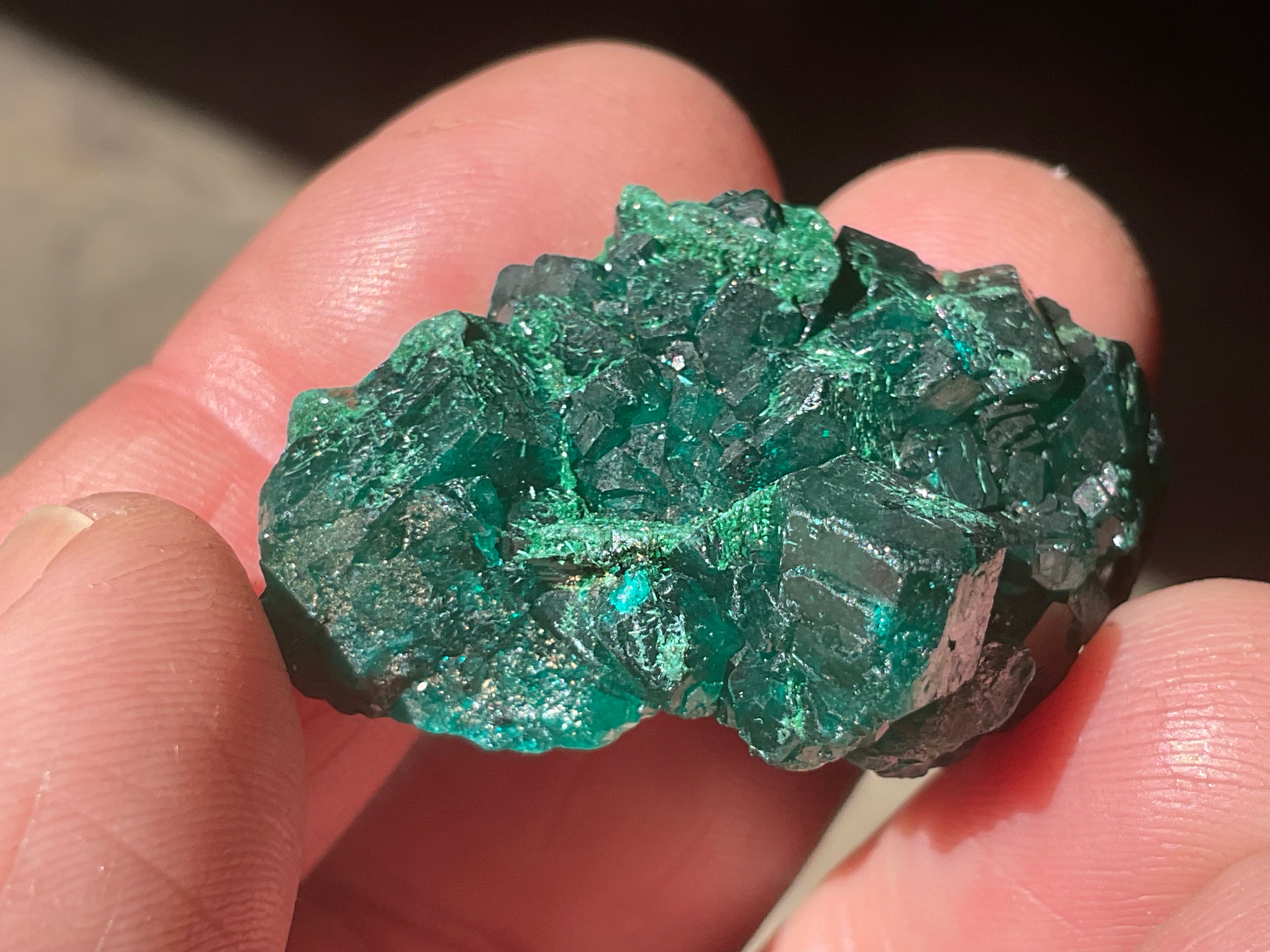 18g Congolese Dioptase Specimen 7C