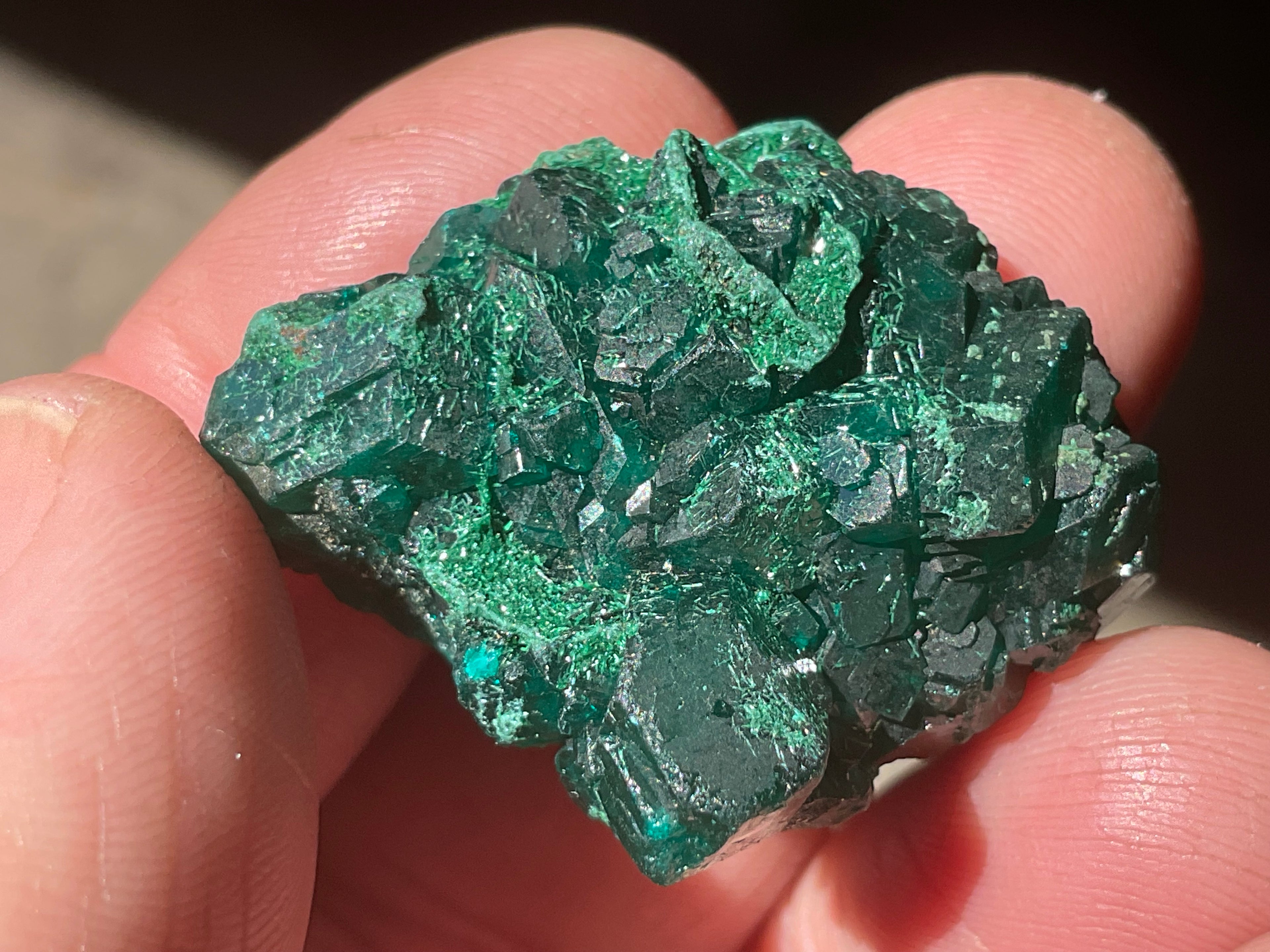 18g Congolese Dioptase Specimen 7C