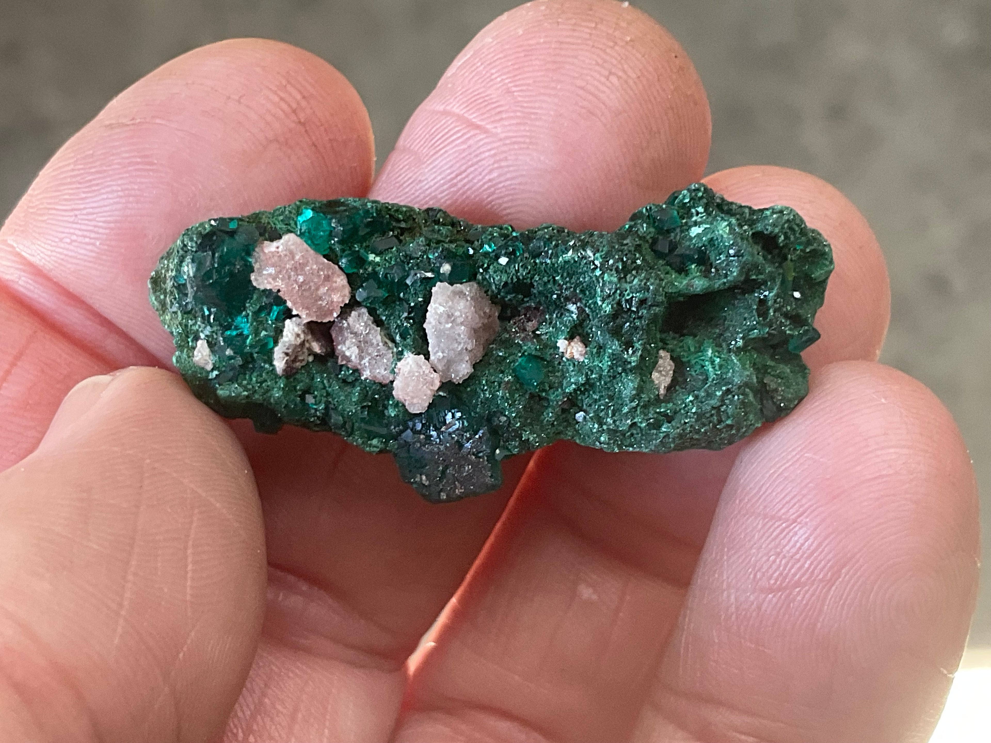 10g Congolese Dioptase Specimen 8A