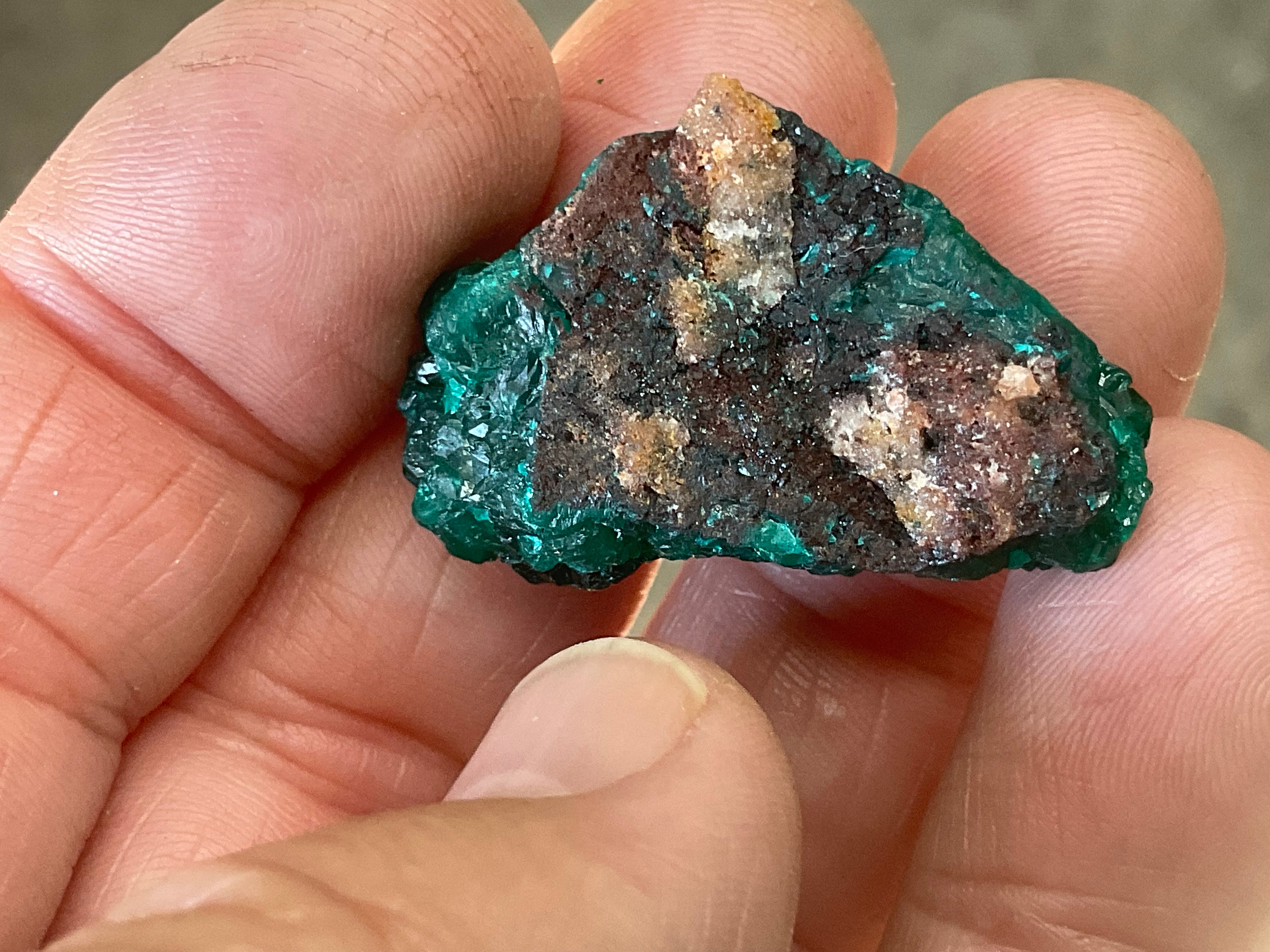 10g Congolese Dioptase Specimen 8B