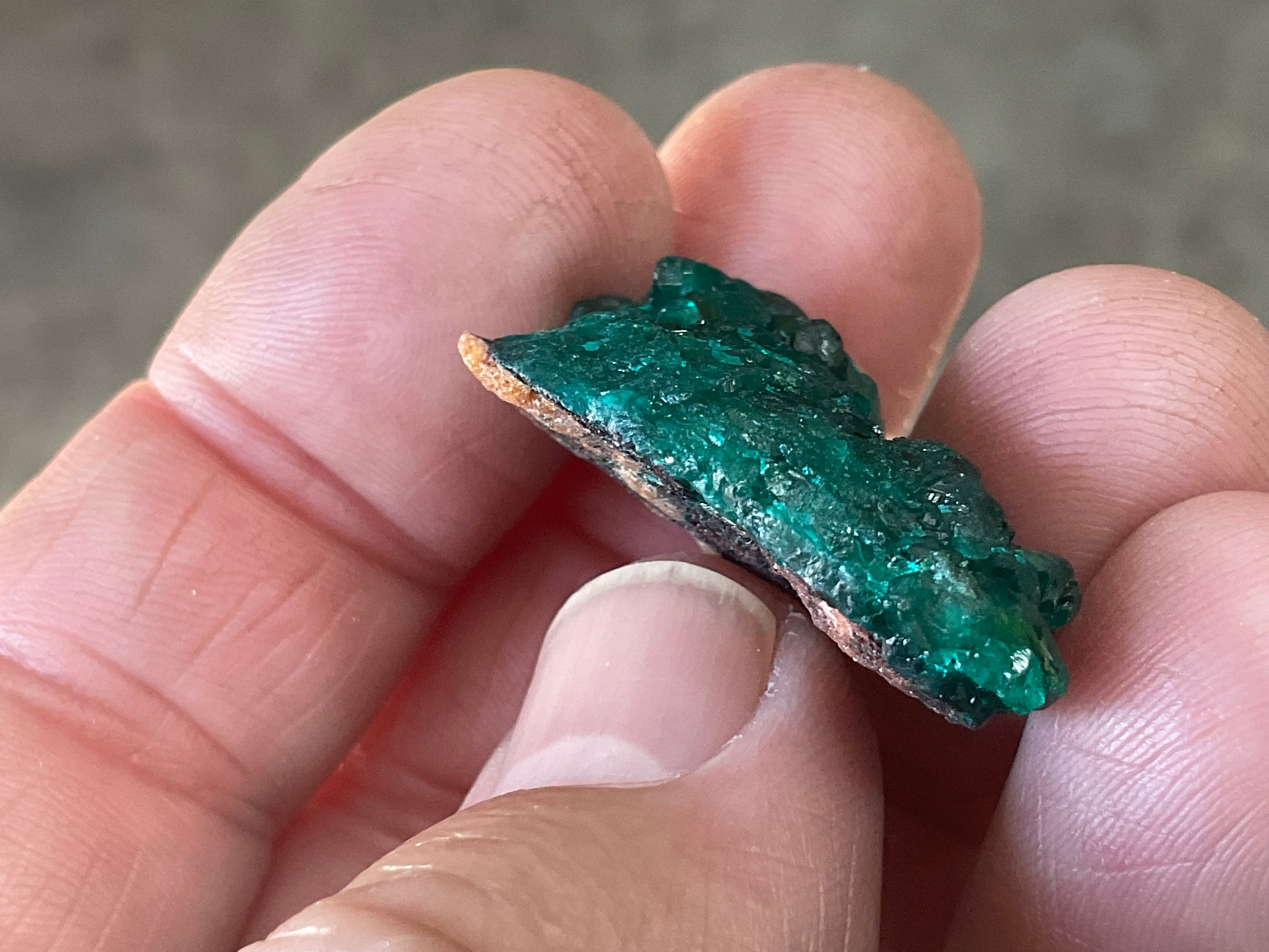 10g Congolese Dioptase Specimen 8B