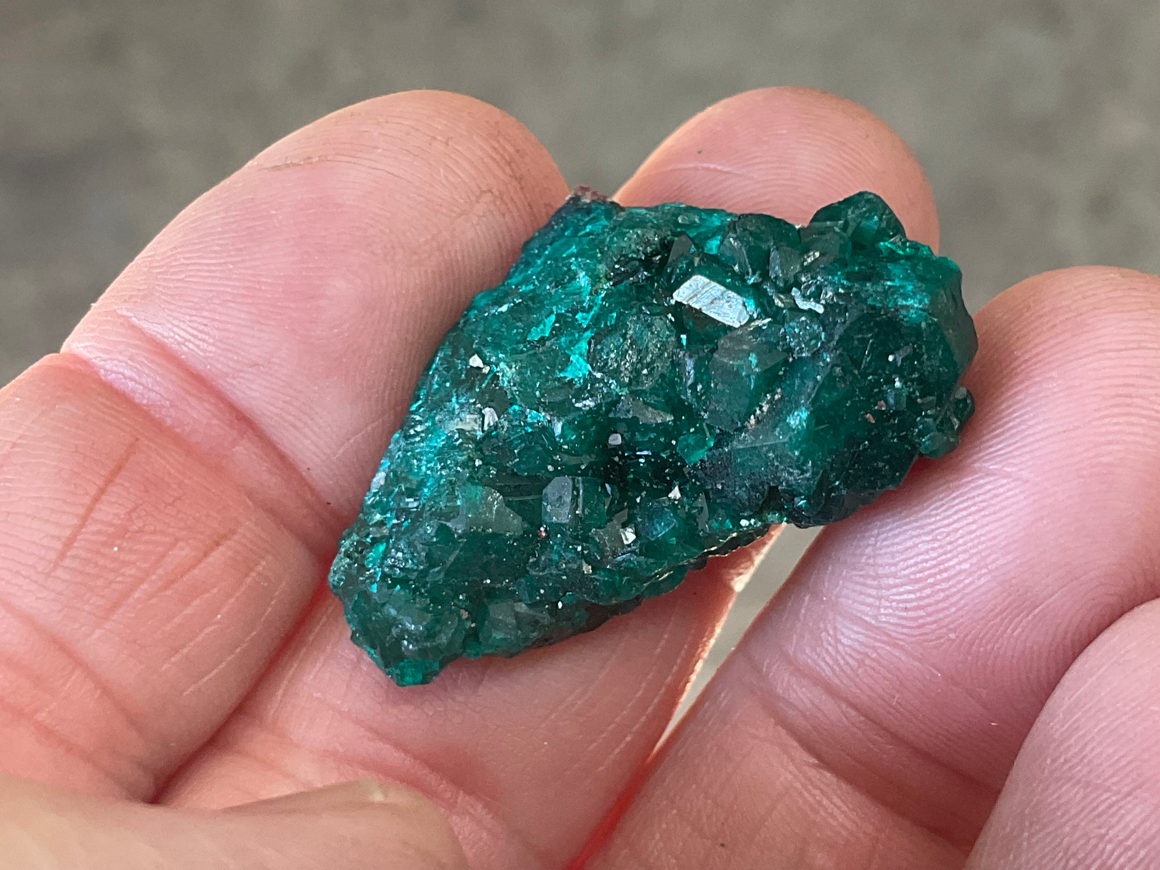 10g Congolese Dioptase Specimen 8B