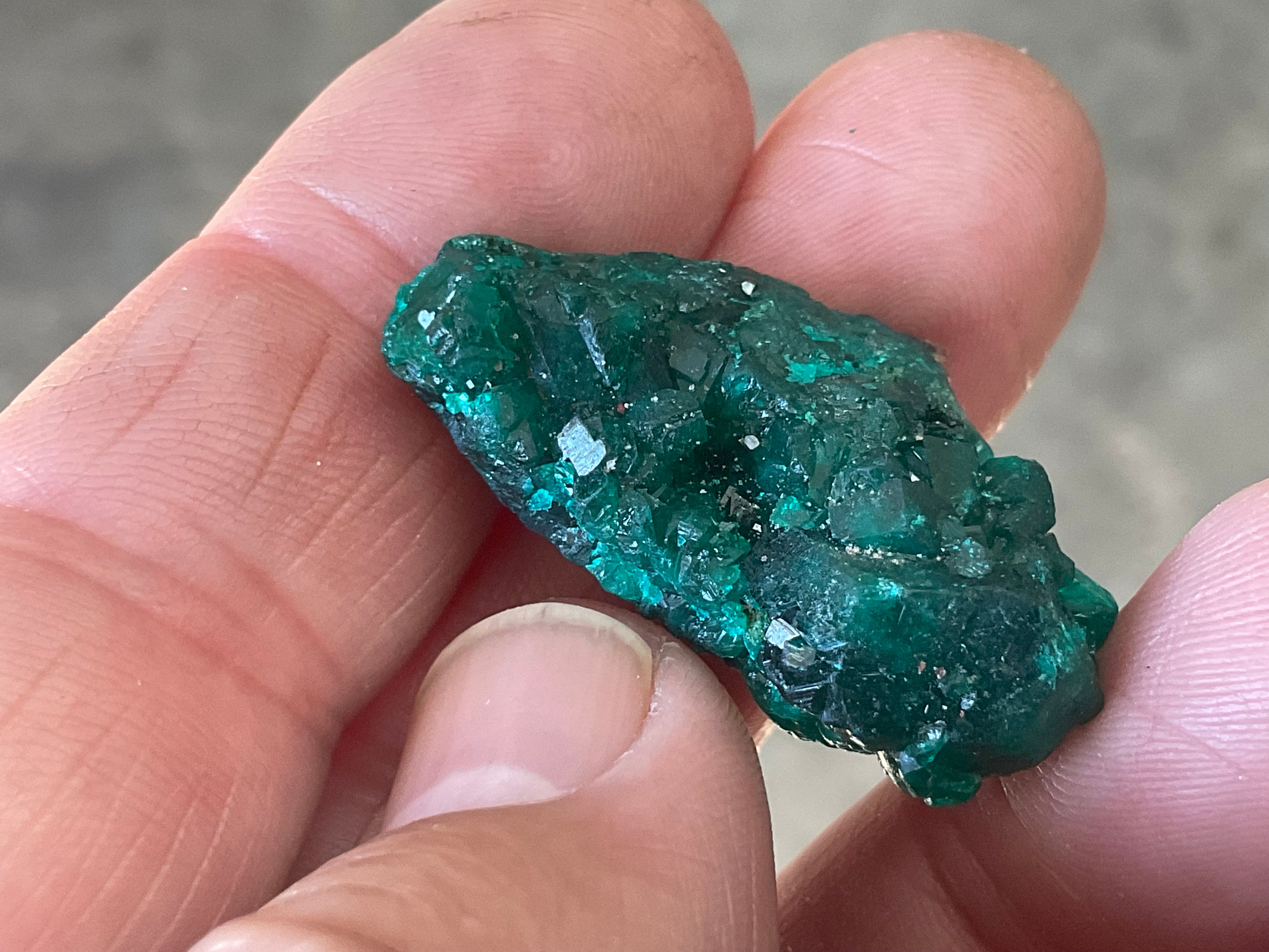 10g Congolese Dioptase Specimen 8B