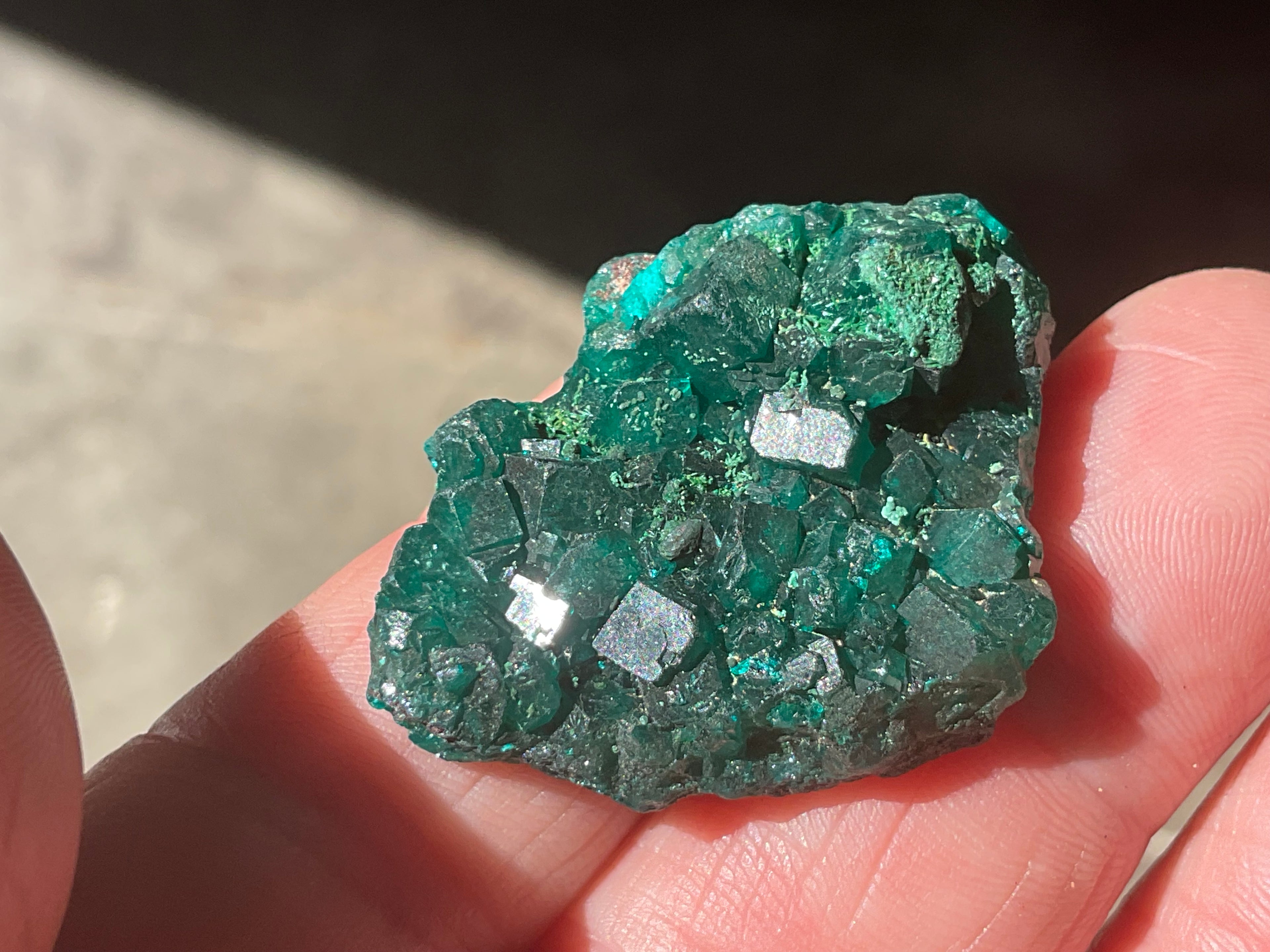 12g Congolese Dioptase Specimen 8C