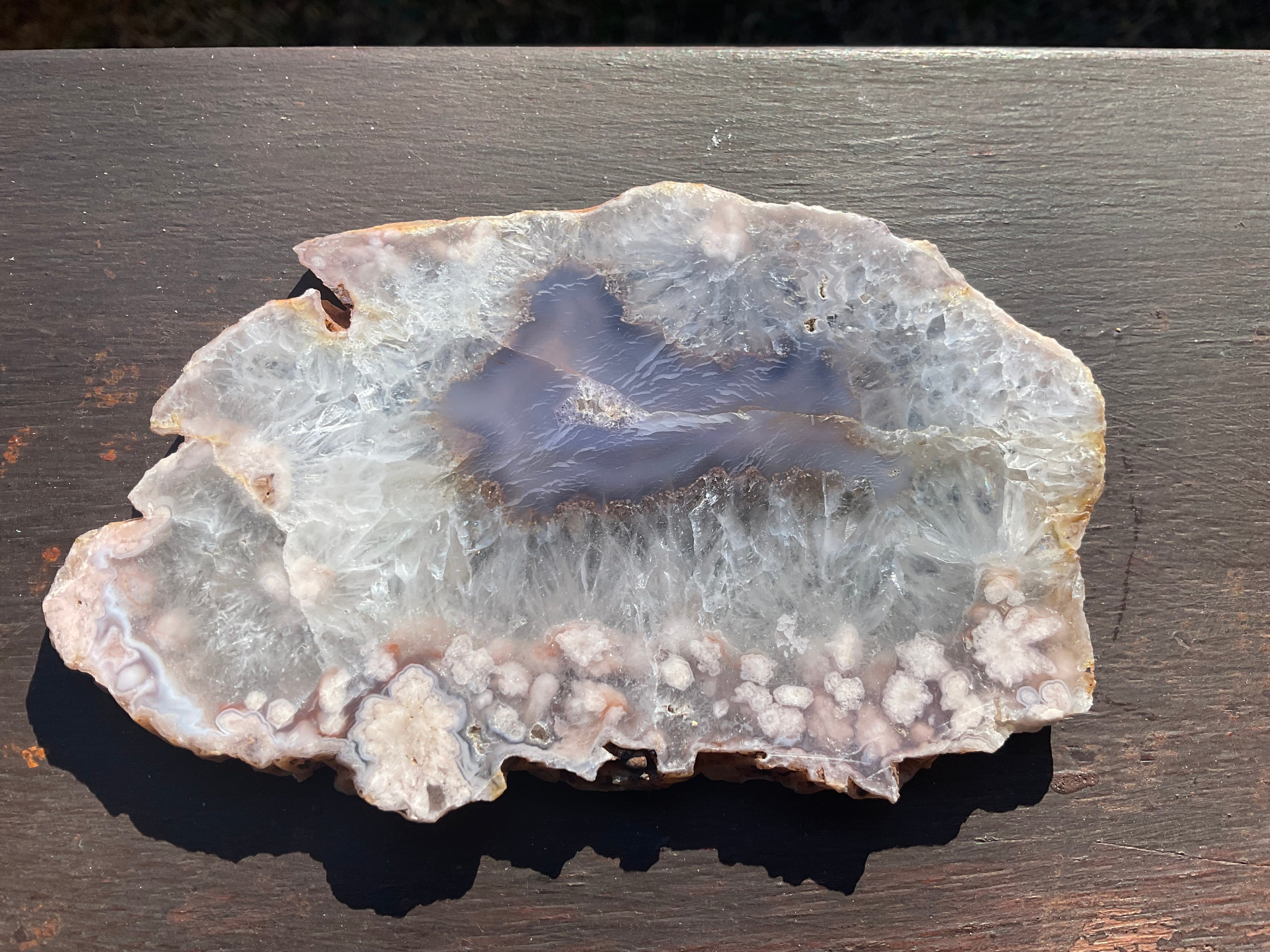 149g Flower Agate Polished Slab 2B