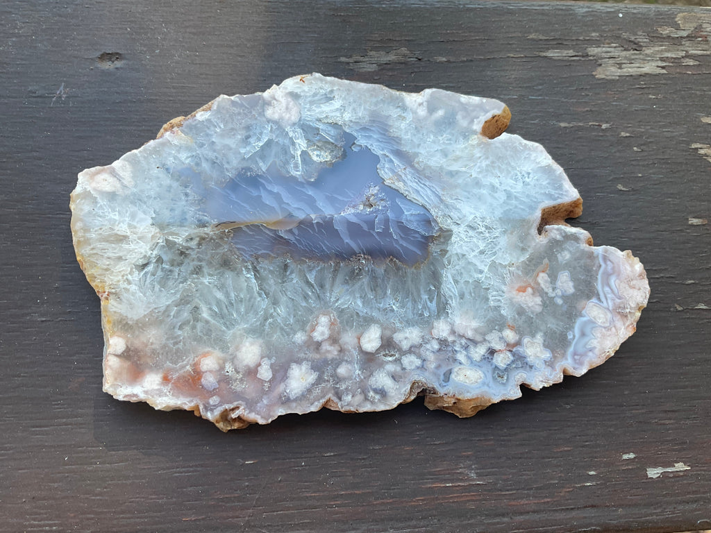 149g Flower Agate Polished Slab 2B