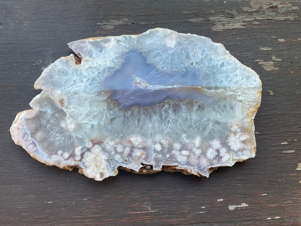 149g Flower Agate Polished Slab 2B