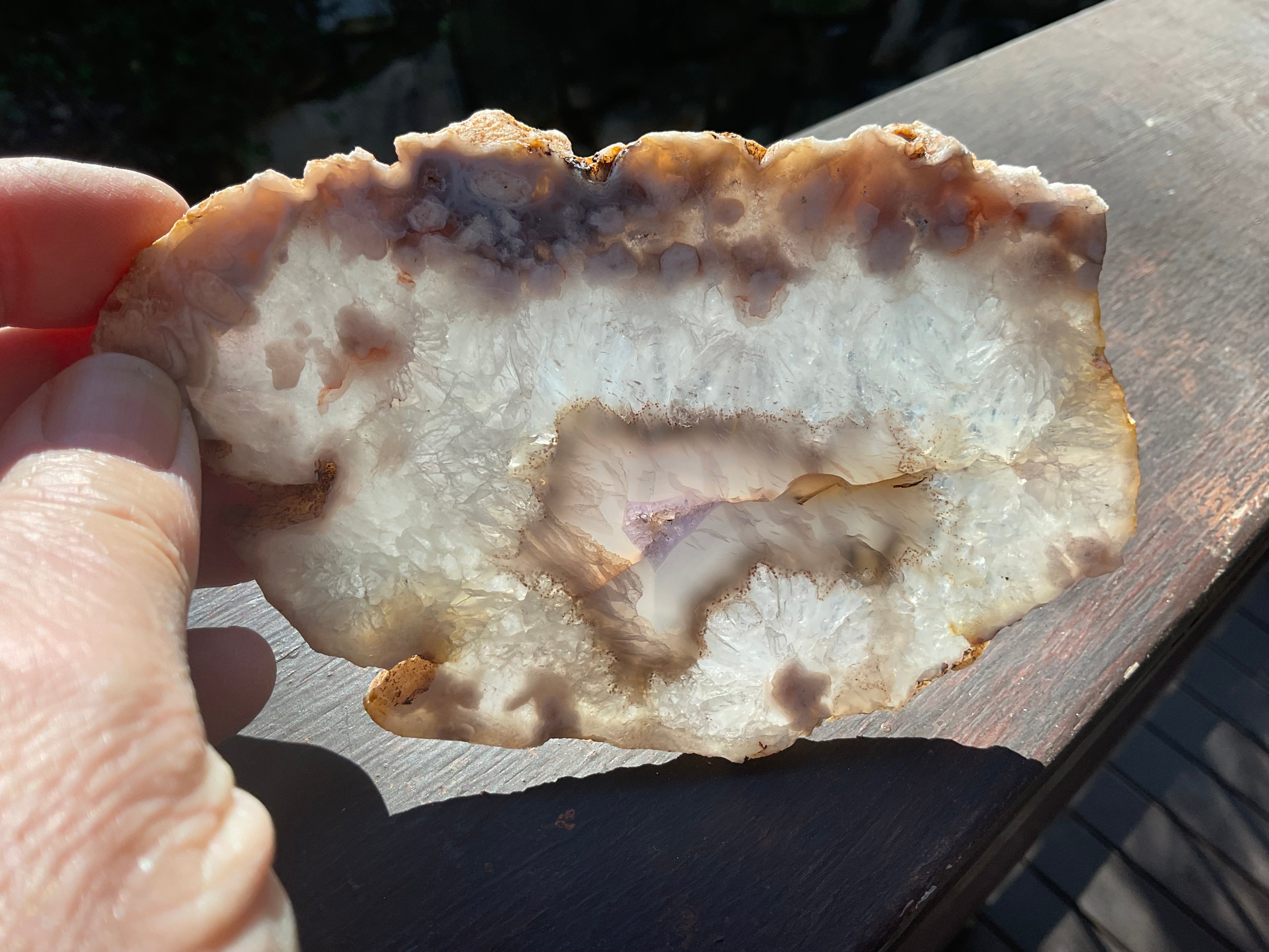 149g Flower Agate Polished Slab 2B