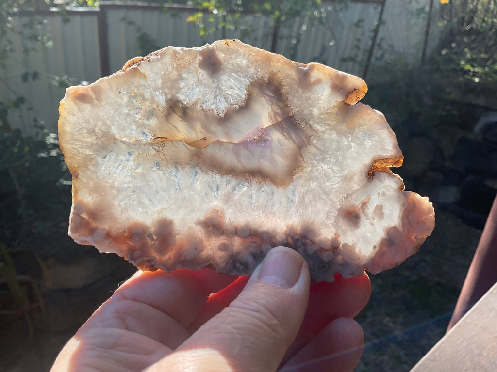 149g Flower Agate Polished Slab 2B