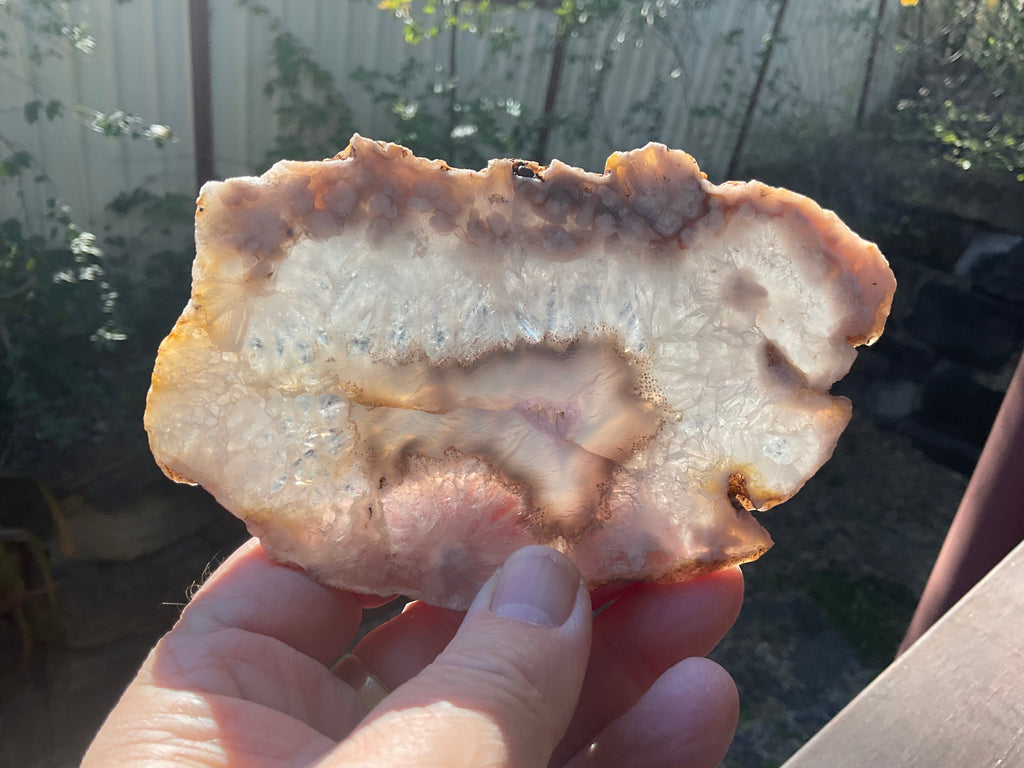149g Flower Agate Polished Slab 2B