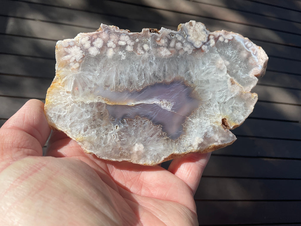 149g Flower Agate Polished Slab 2B