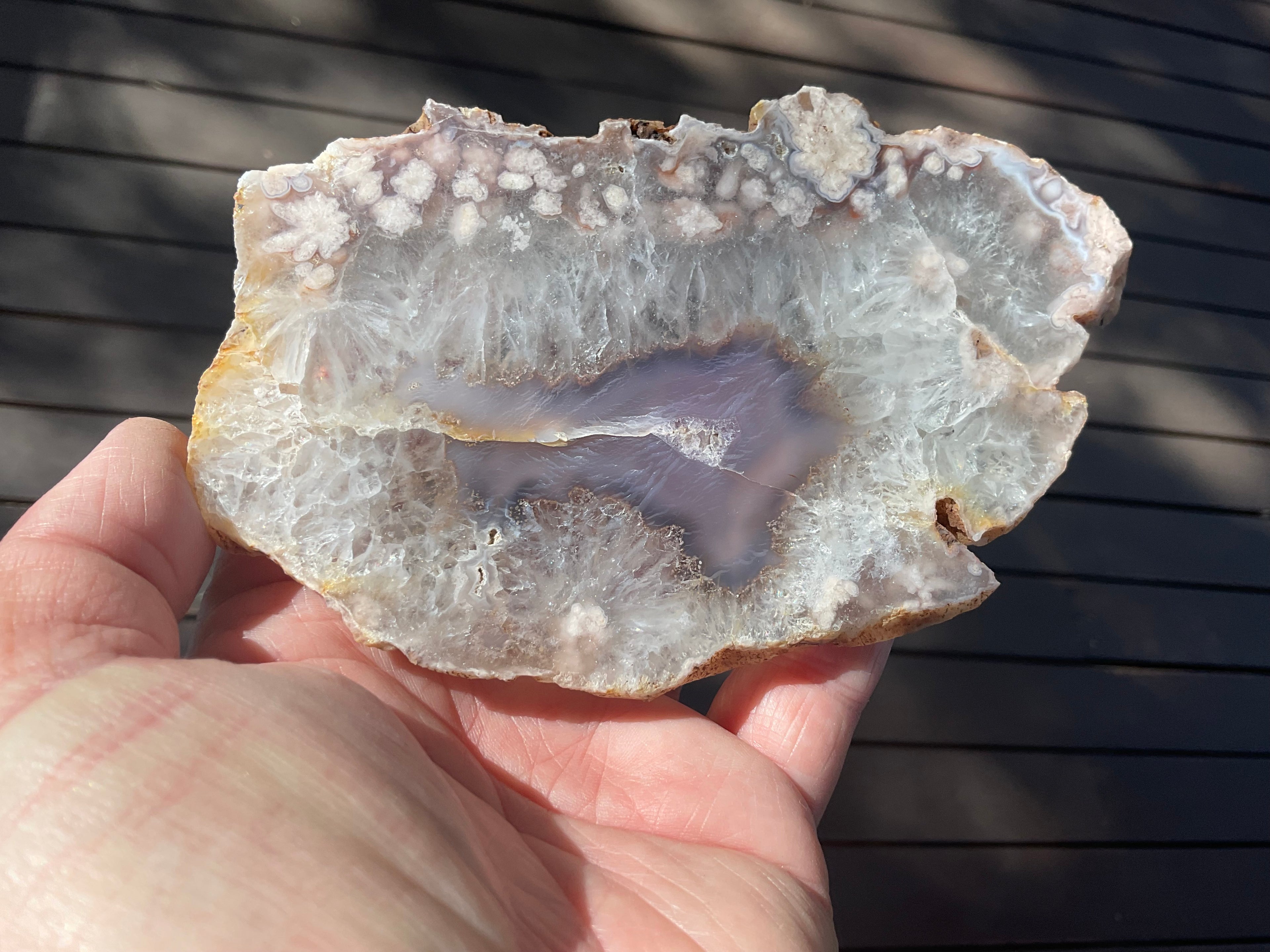 149g Flower Agate Polished Slab 2B