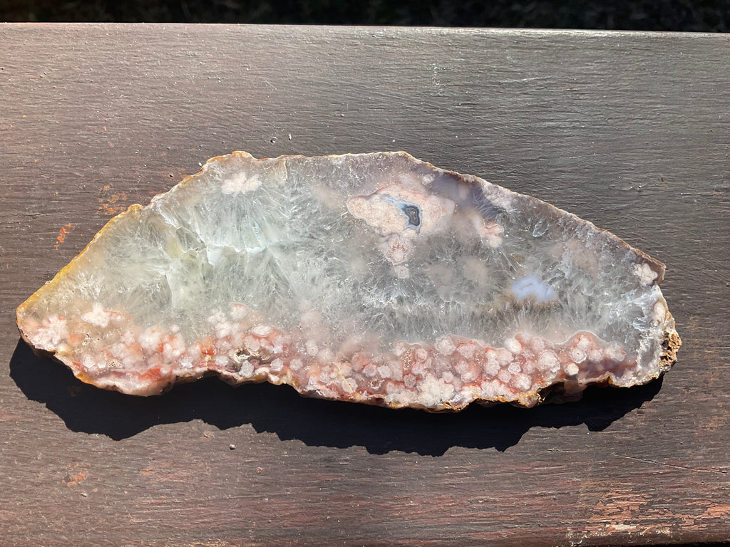 152g Flower Agate Polished Slab 3A