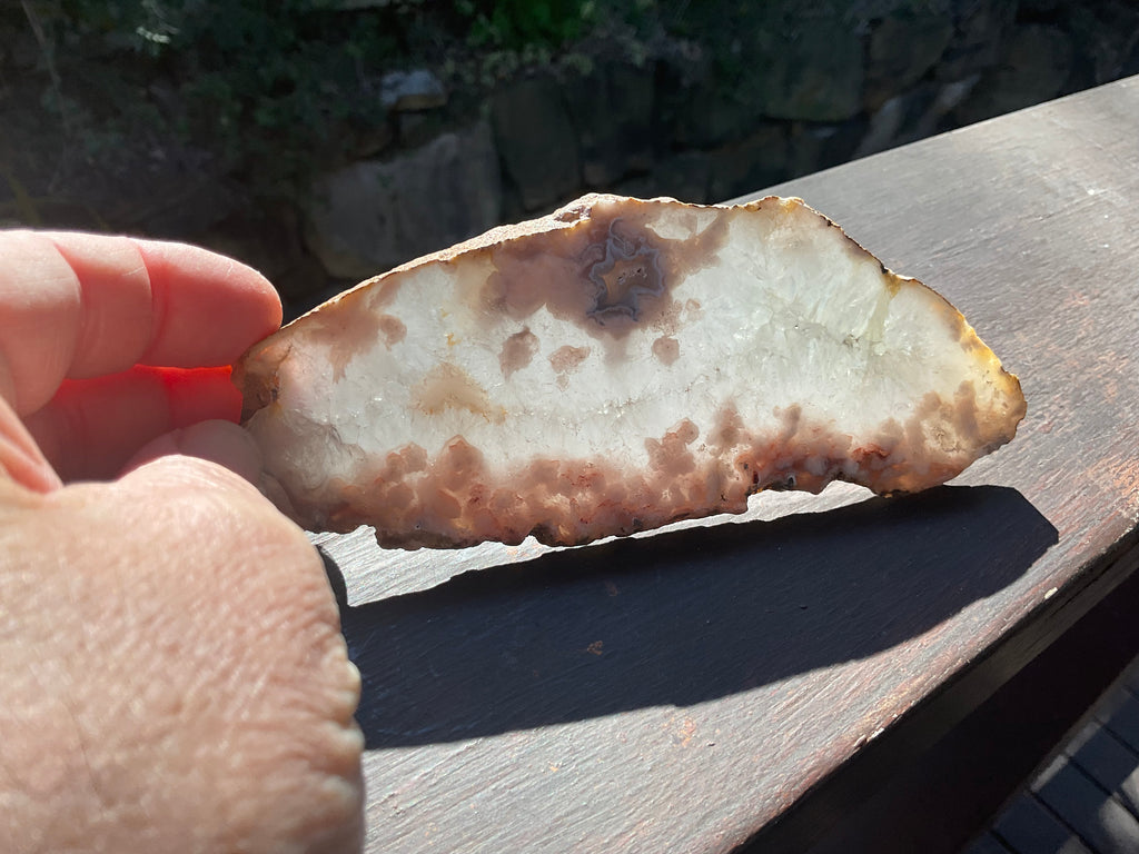 152g Flower Agate Polished Slab 3A