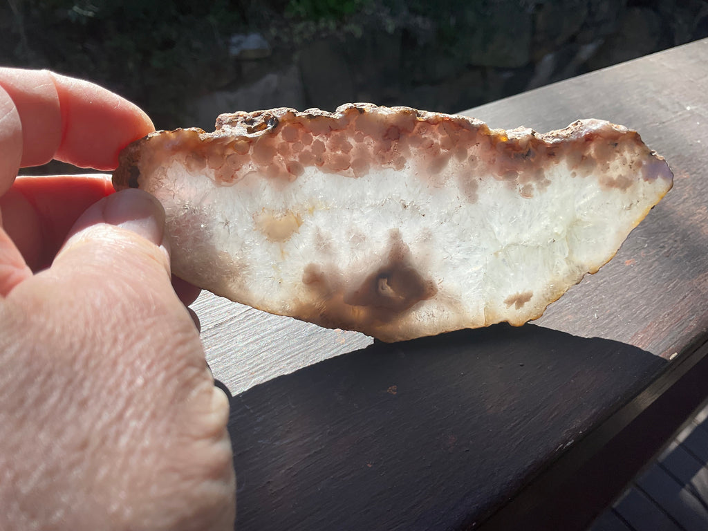 152g Flower Agate Polished Slab 3A