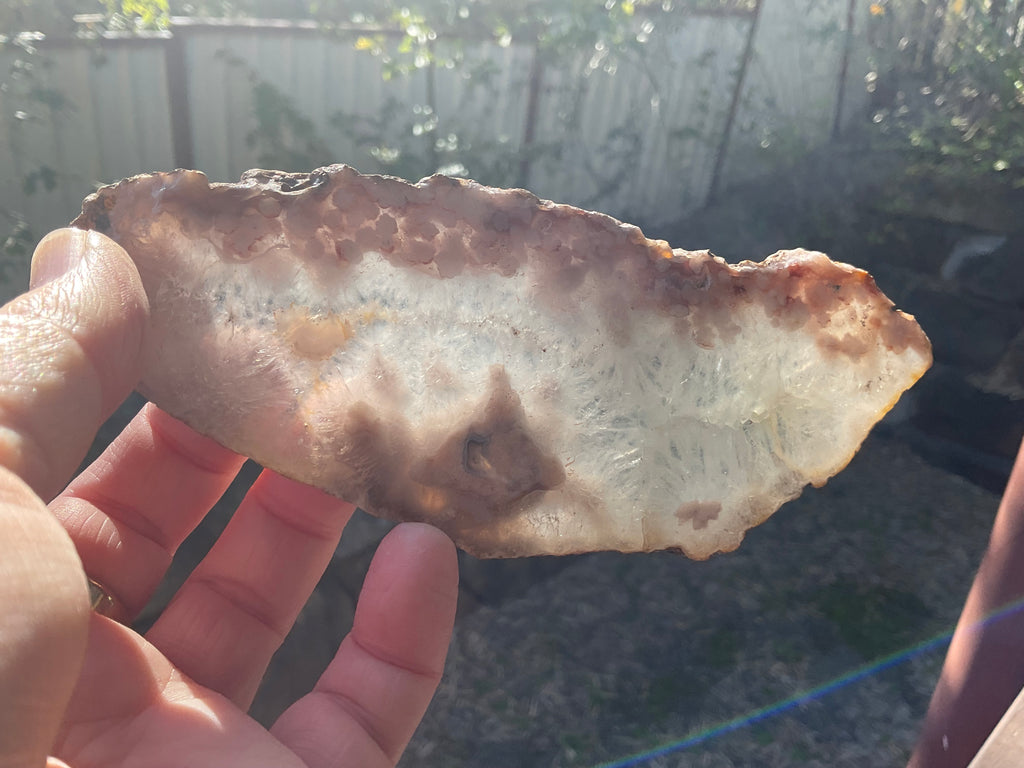 152g Flower Agate Polished Slab 3A