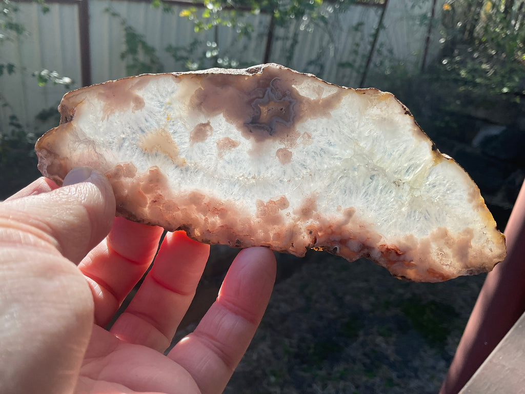 152g Flower Agate Polished Slab 3A