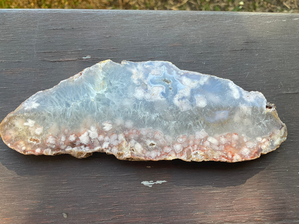 148g Flower Agate Polished Slab 3B