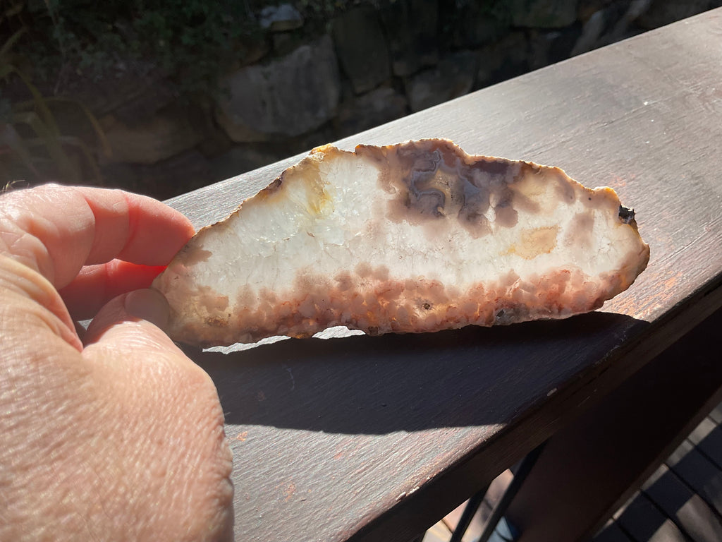 148g Flower Agate Polished Slab 3B