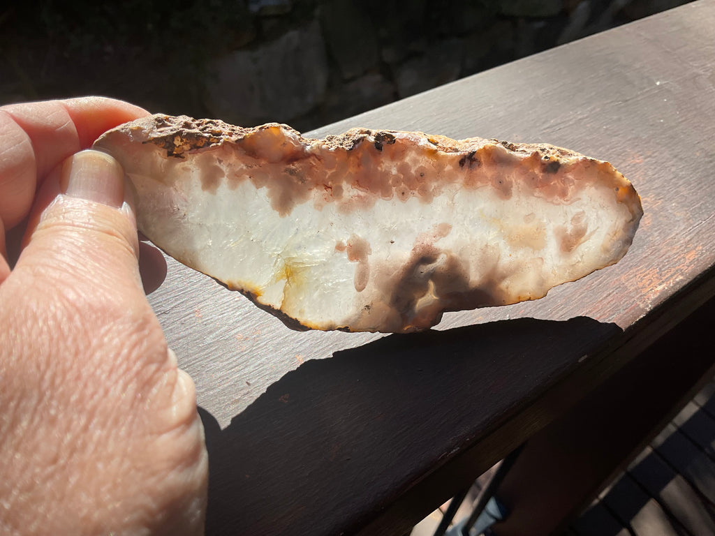 148g Flower Agate Polished Slab 3B