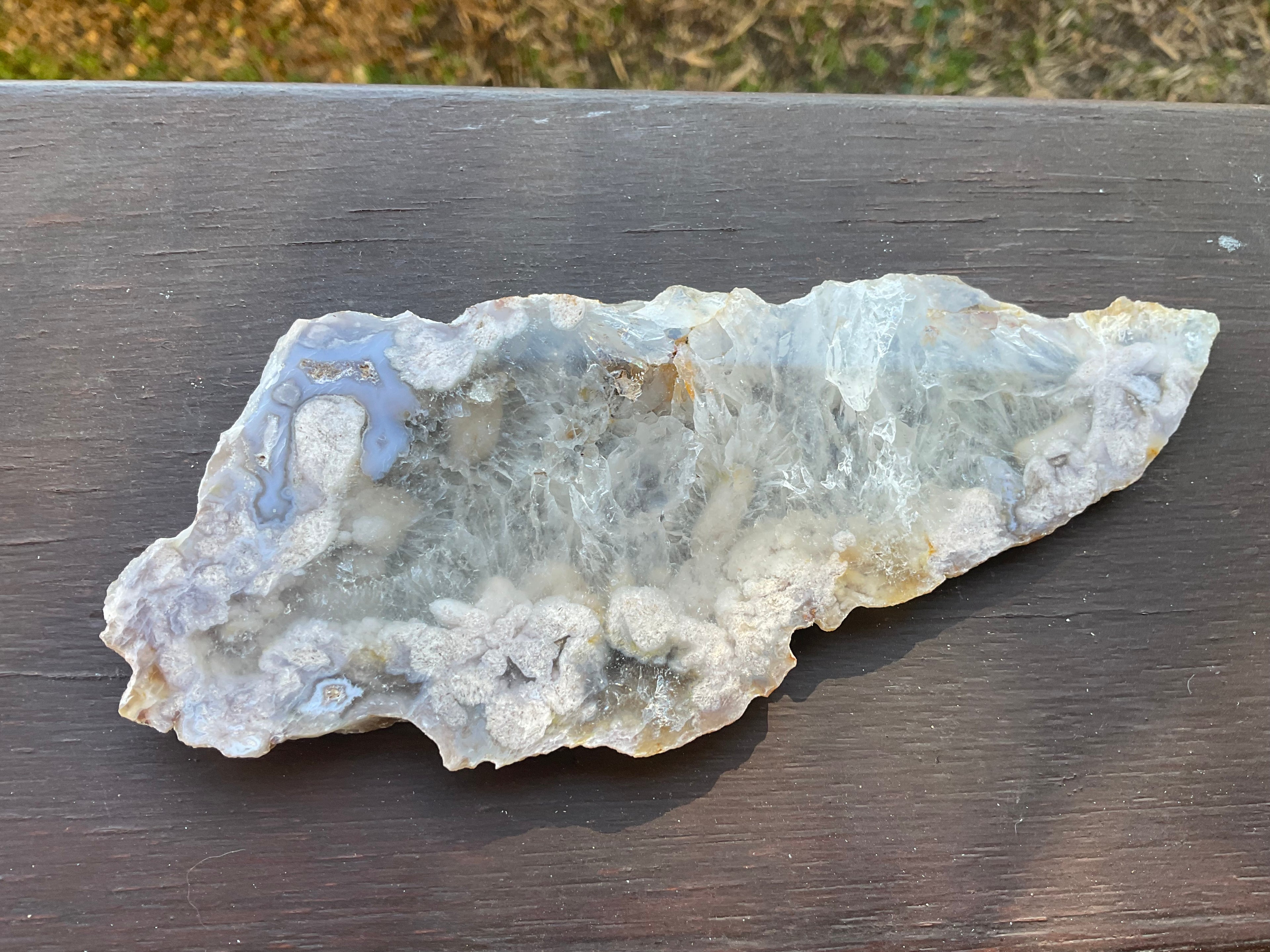 152g Flower Agate Polished Slab 4A
