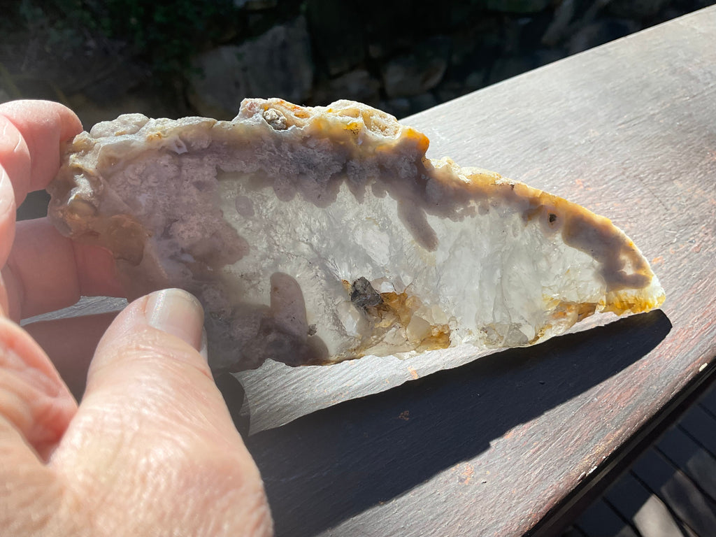 152g Flower Agate Polished Slab 4A