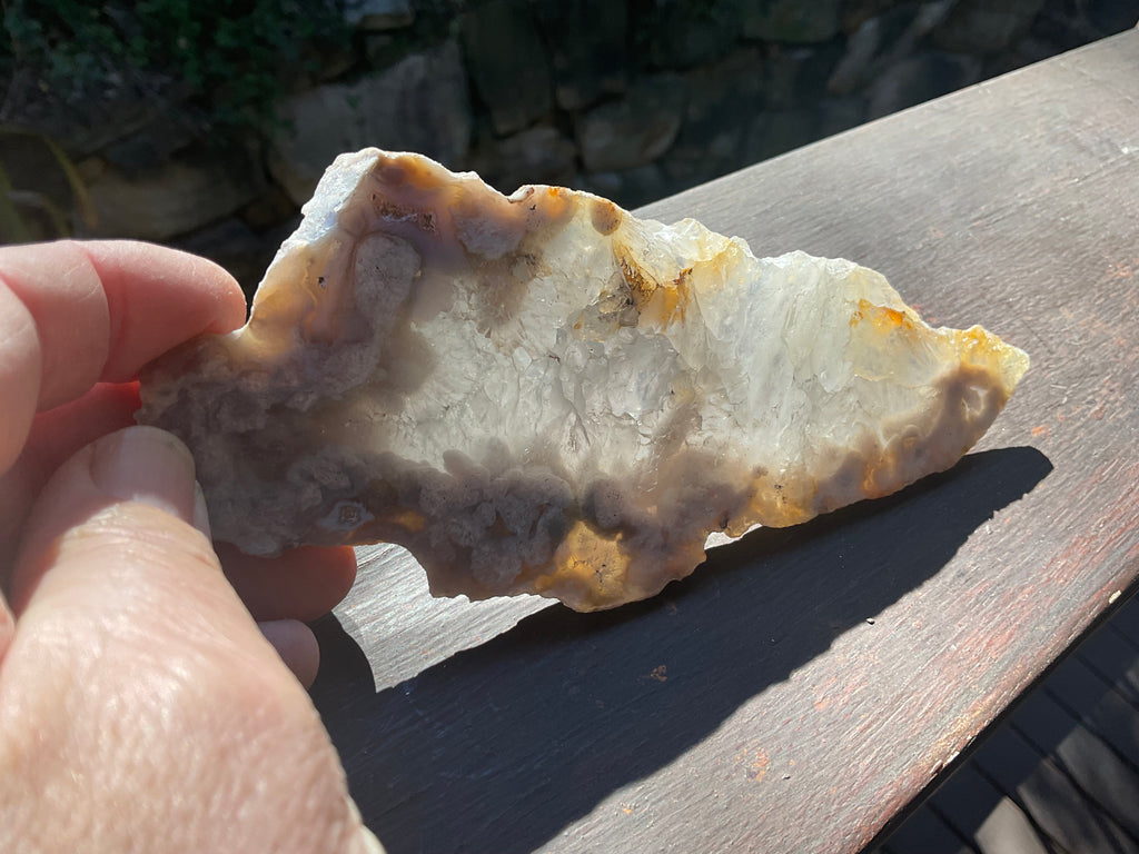 152g Flower Agate Polished Slab 4A