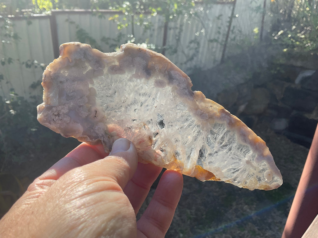 179g Flower Agate Polished Slab 4B