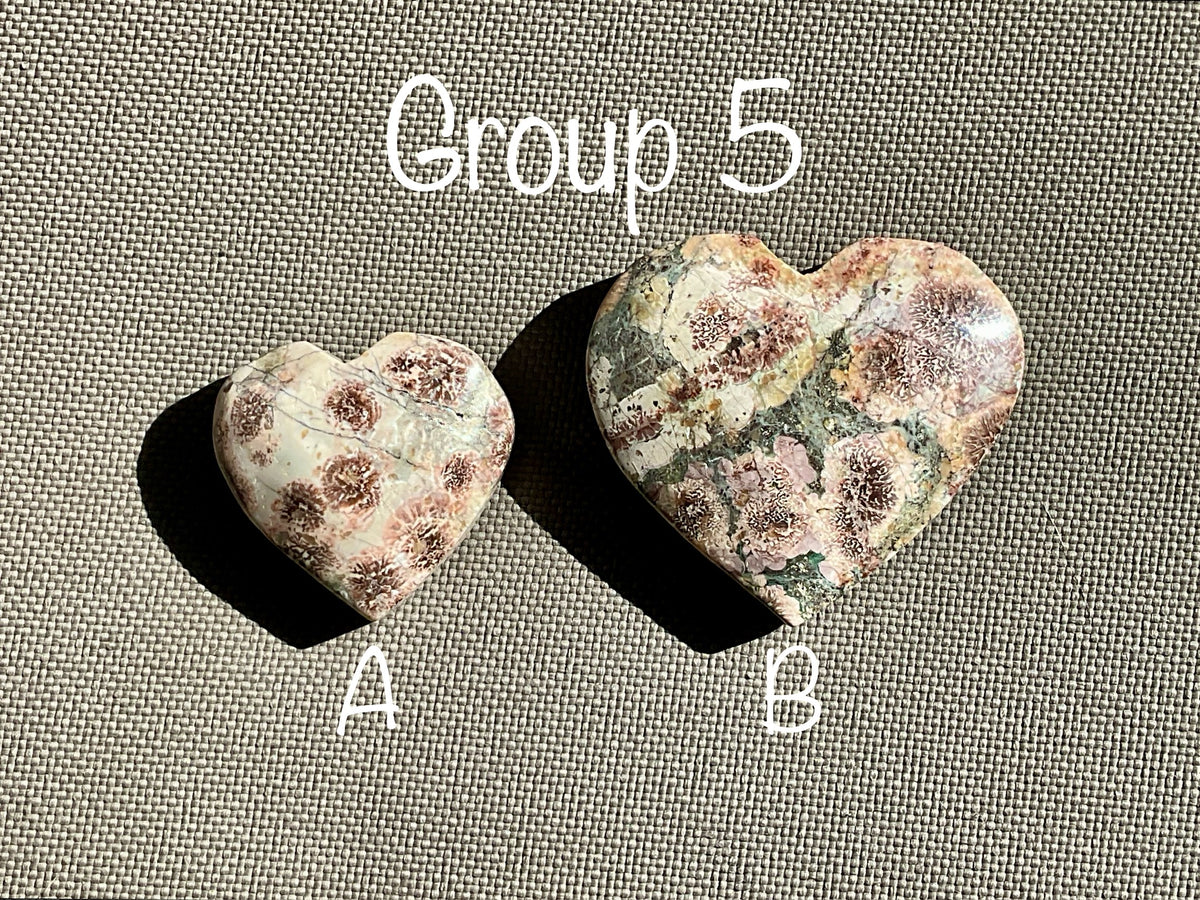 33g Green Cherry Blossom Heart 5A