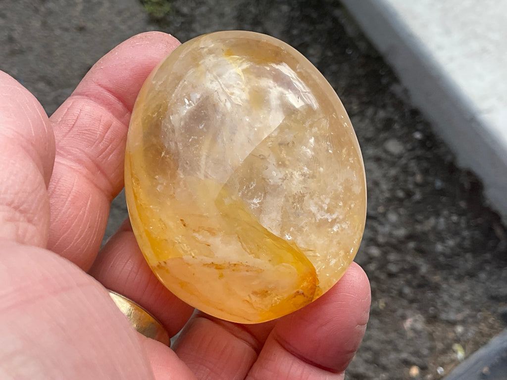 116g Golden Healer Palmstone B