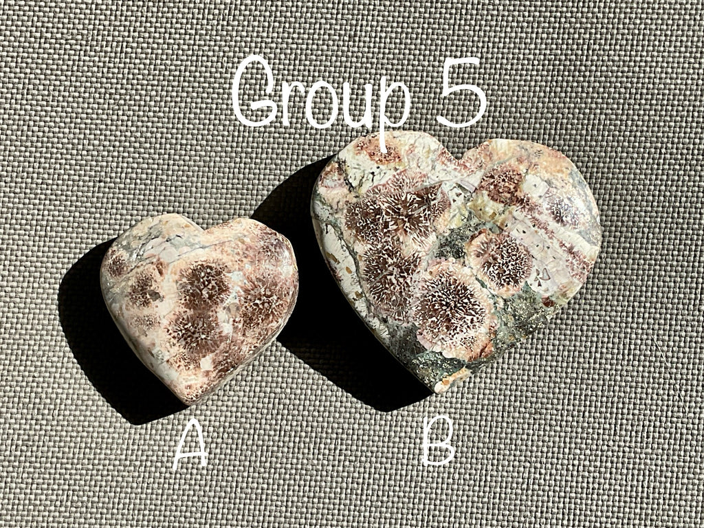 33g Green Cherry Blossom Heart 5A