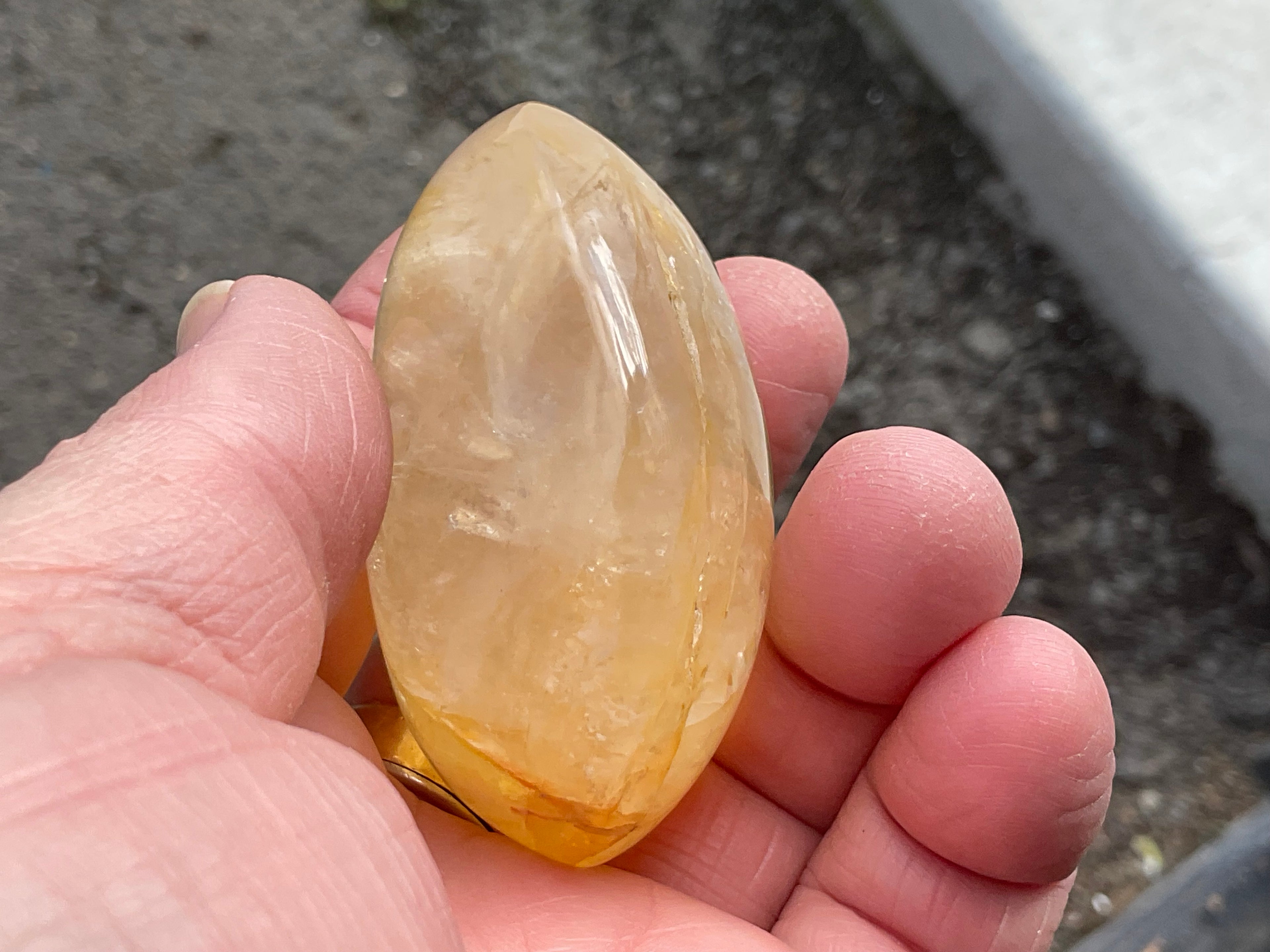 116g Golden Healer Palmstone B