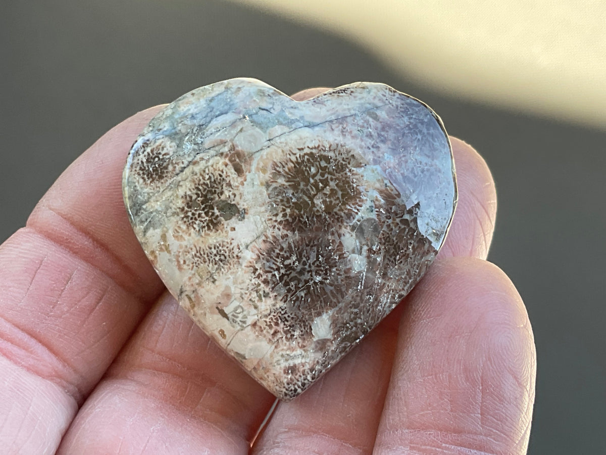 33g Green Cherry Blossom Heart 5A