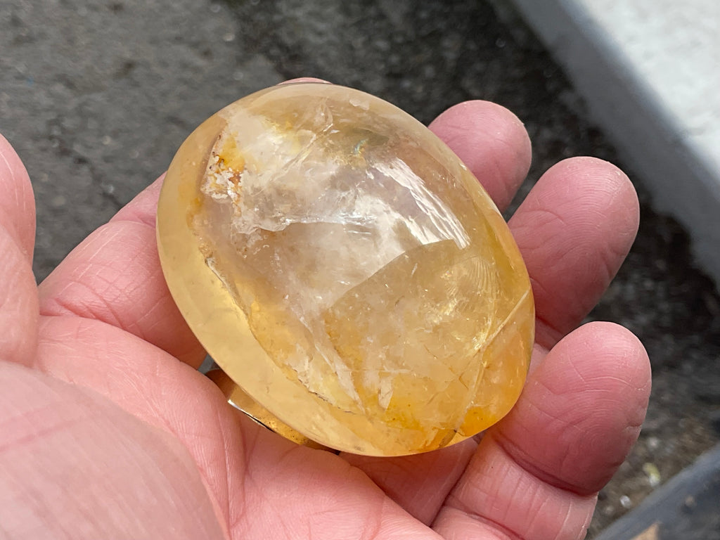 116g Golden Healer Palmstone B
