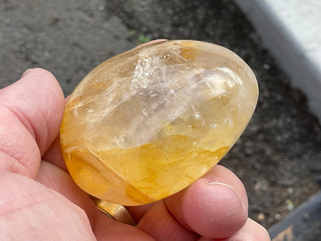 116g Golden Healer Palmstone B