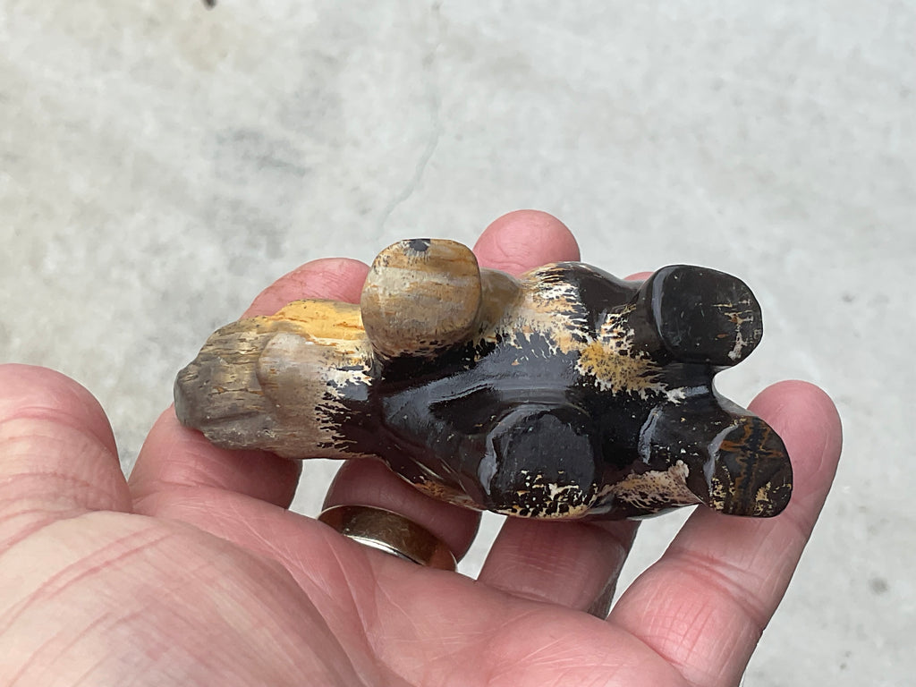 154g Picture/Desert Jasper Elephant A