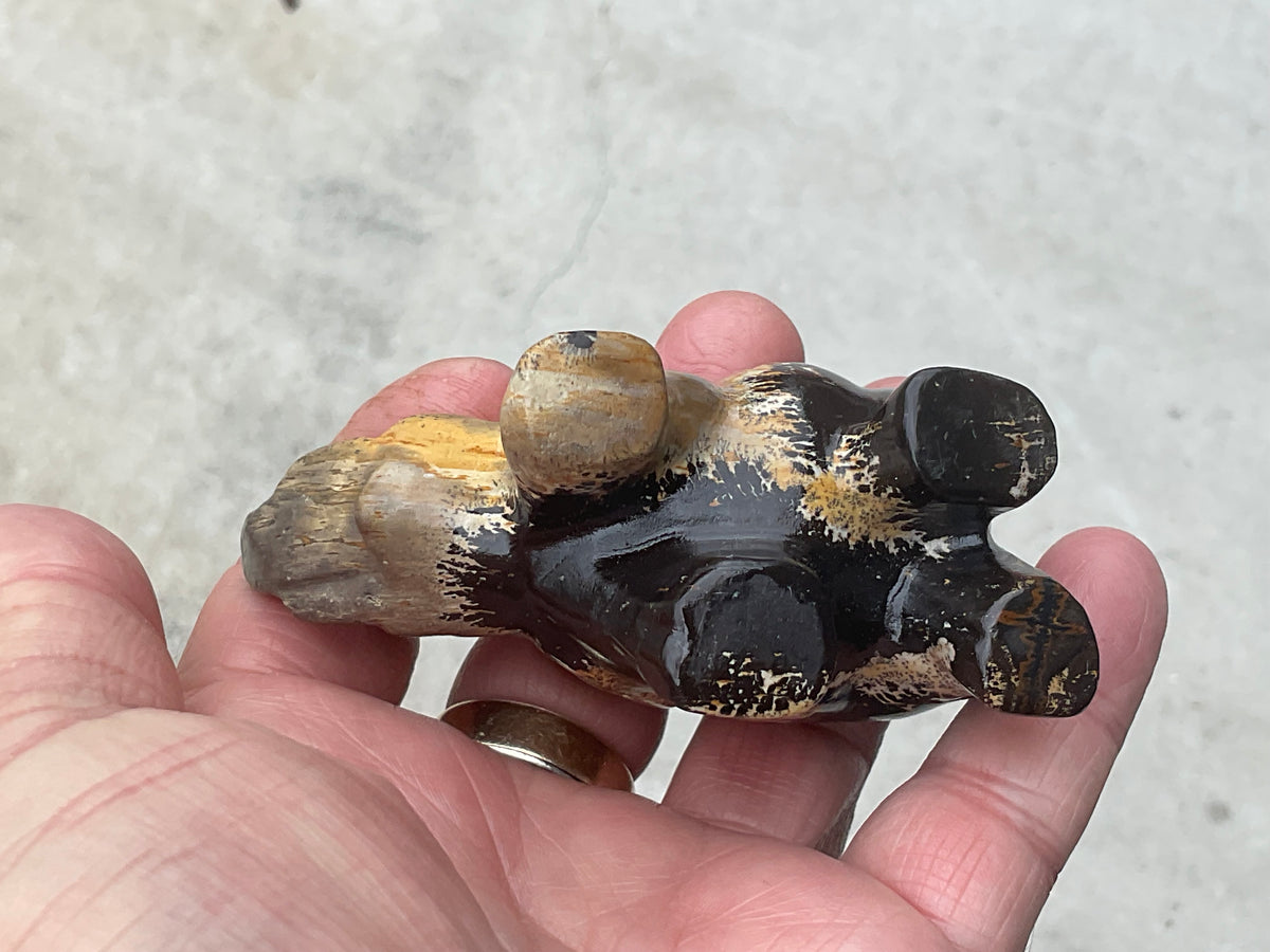 154g Picture/Desert Jasper Elephant A