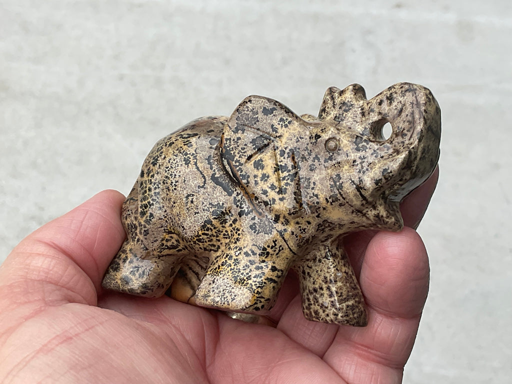 180g Picture/Desert Jasper Elephant B