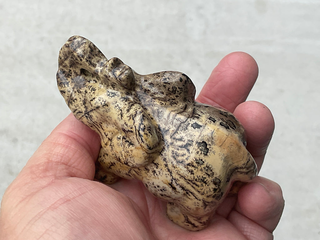 180g Picture/Desert Jasper Elephant B