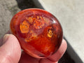 110g Carnelian Palmstone 7B