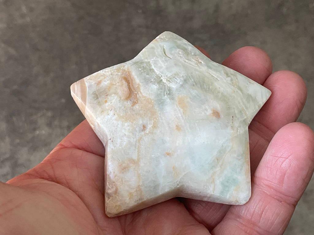 125g Caribbean Calcite Star